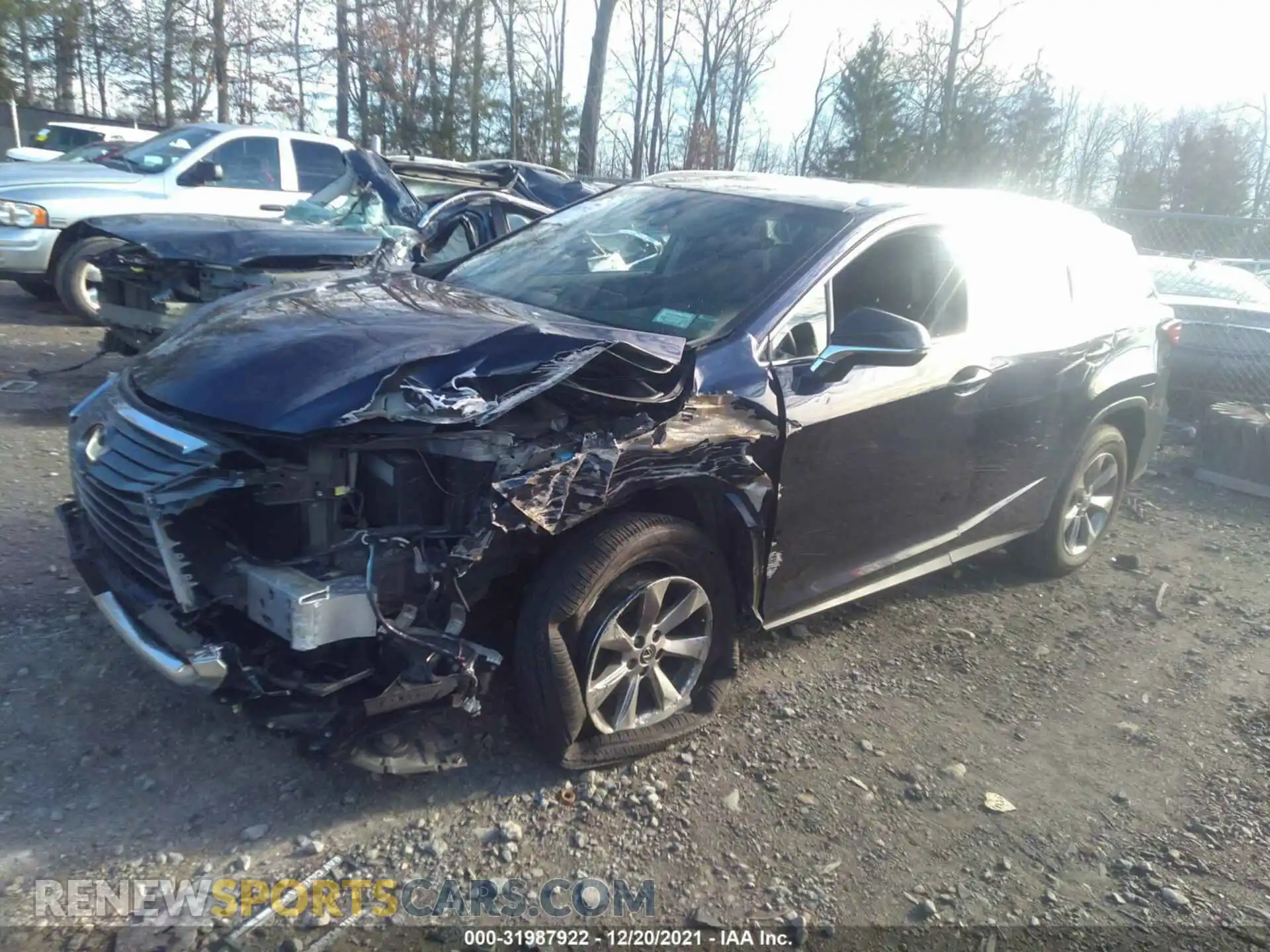 2 fotografías del automóvil dañado JTJDZKCA1K2014789 LEXUS RX 2019