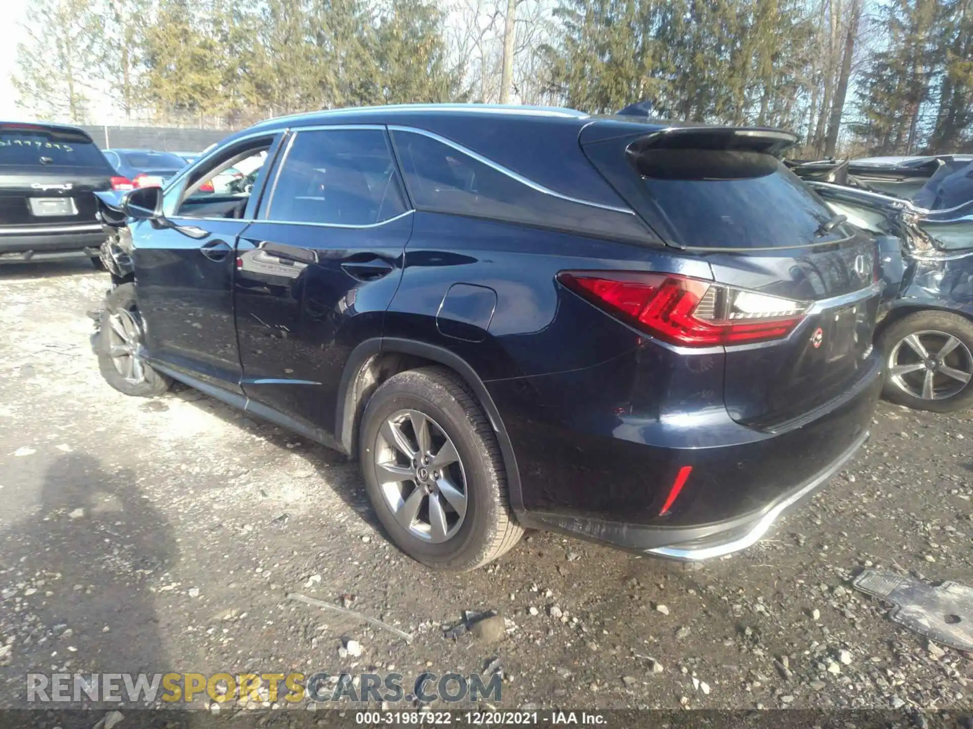 3 fotografías del automóvil dañado JTJDZKCA1K2014789 LEXUS RX 2019