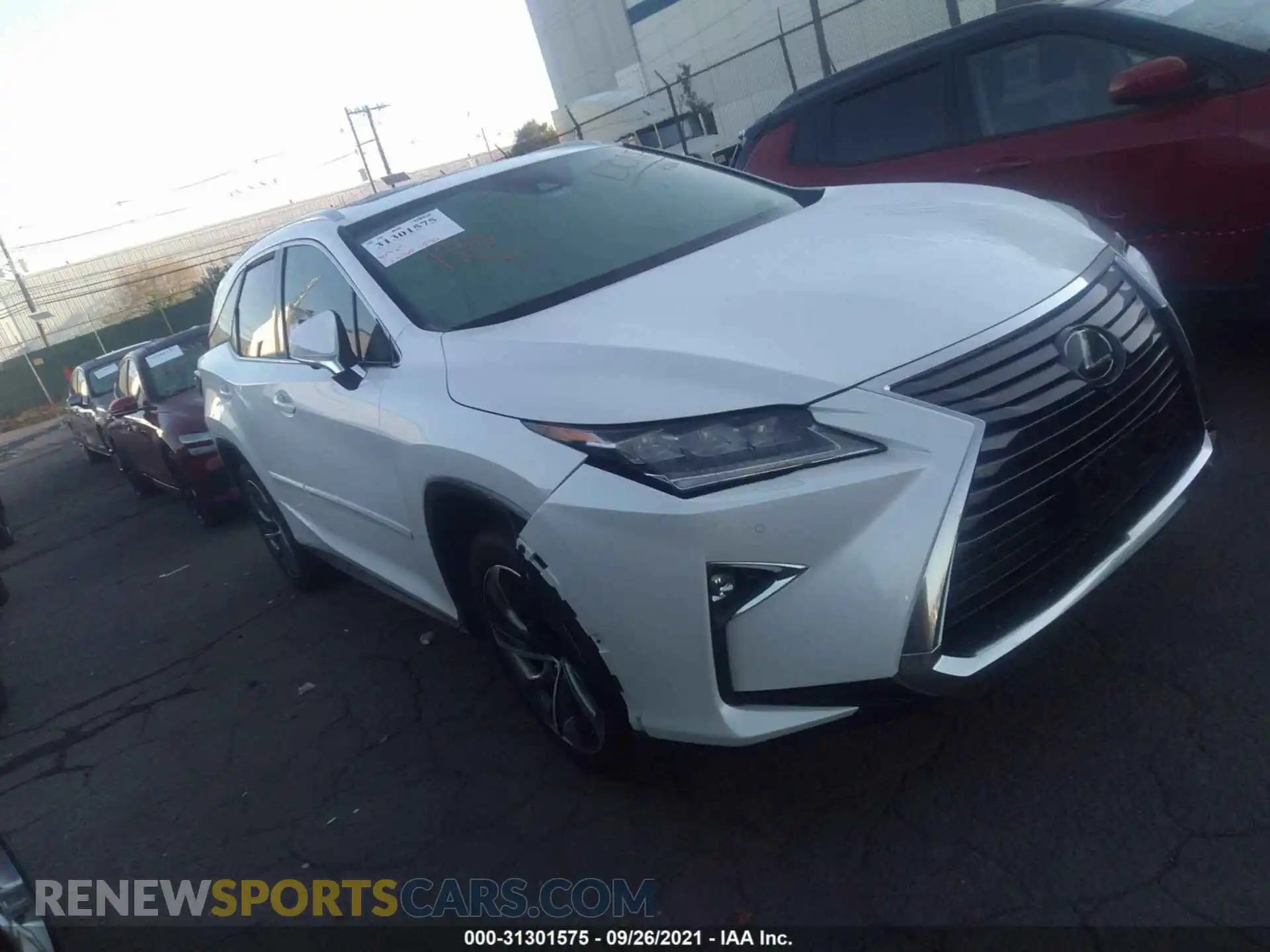1 Photograph of a damaged car JTJDZKCA4K2016486 LEXUS RX 2019