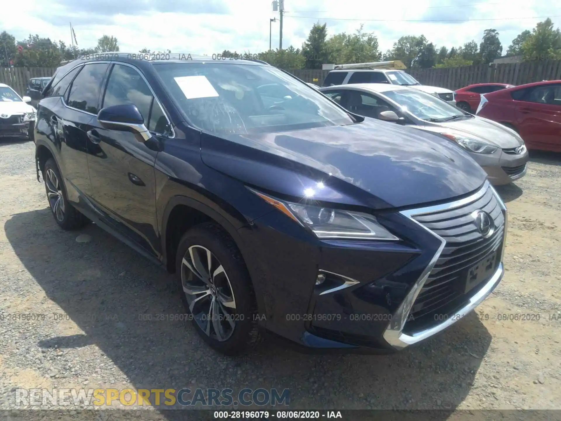 1 Photograph of a damaged car JTJDZKCA7K2016885 LEXUS RX 2019