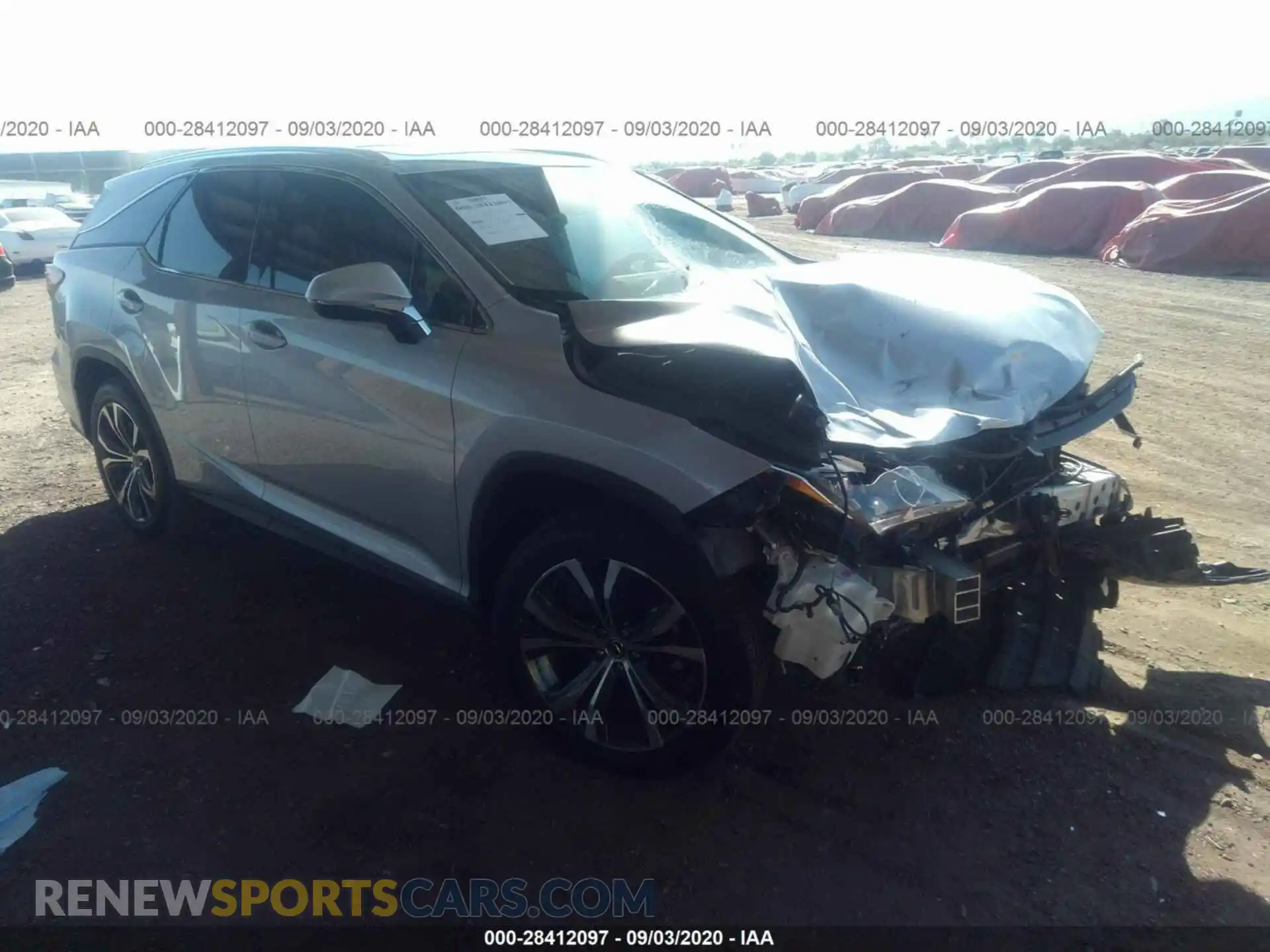 1 Photograph of a damaged car JTJDZKCAXK2016539 LEXUS RX 2019