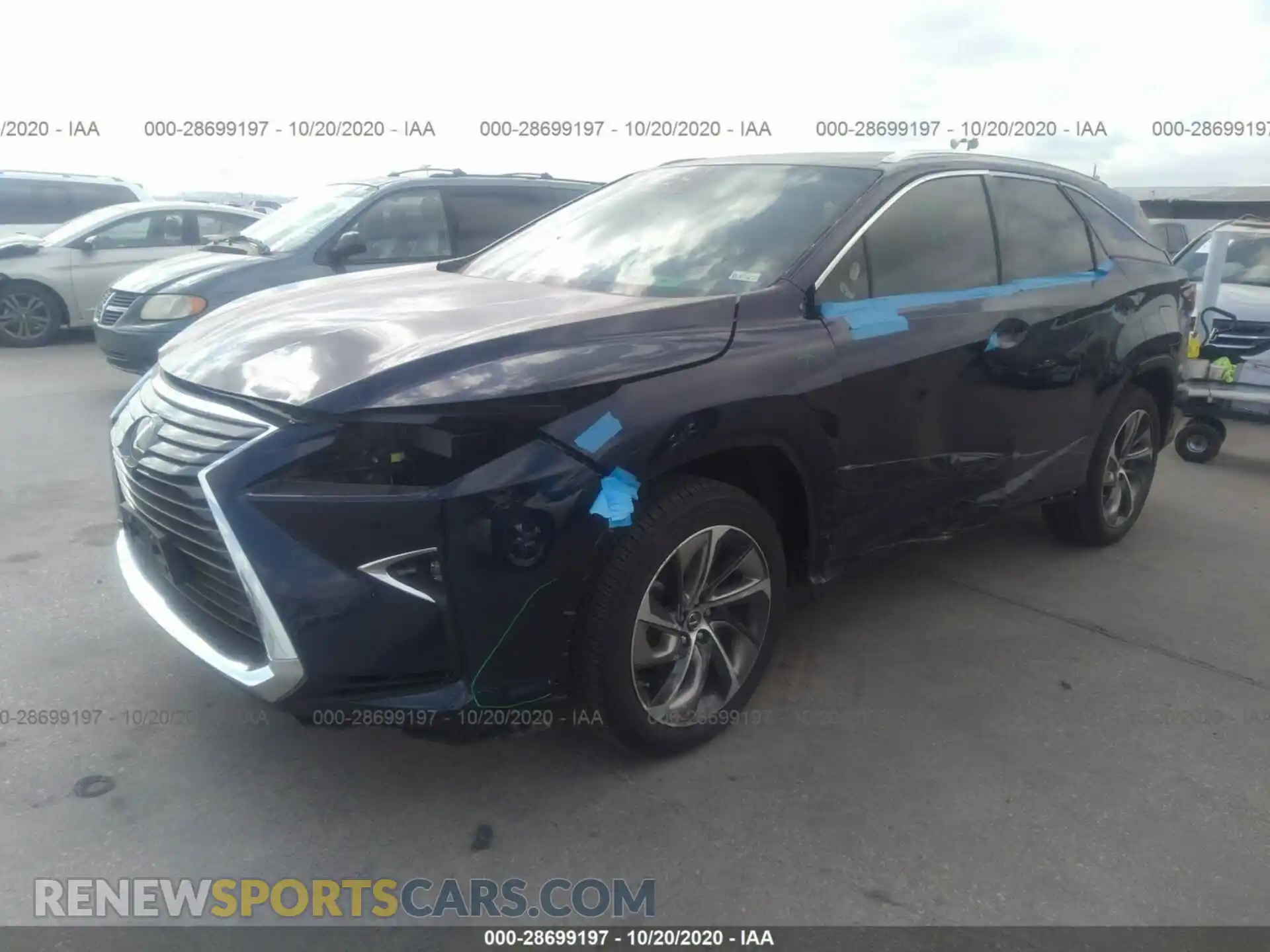 2 Photograph of a damaged car JTJGZKCA1K2013817 LEXUS RX 2019