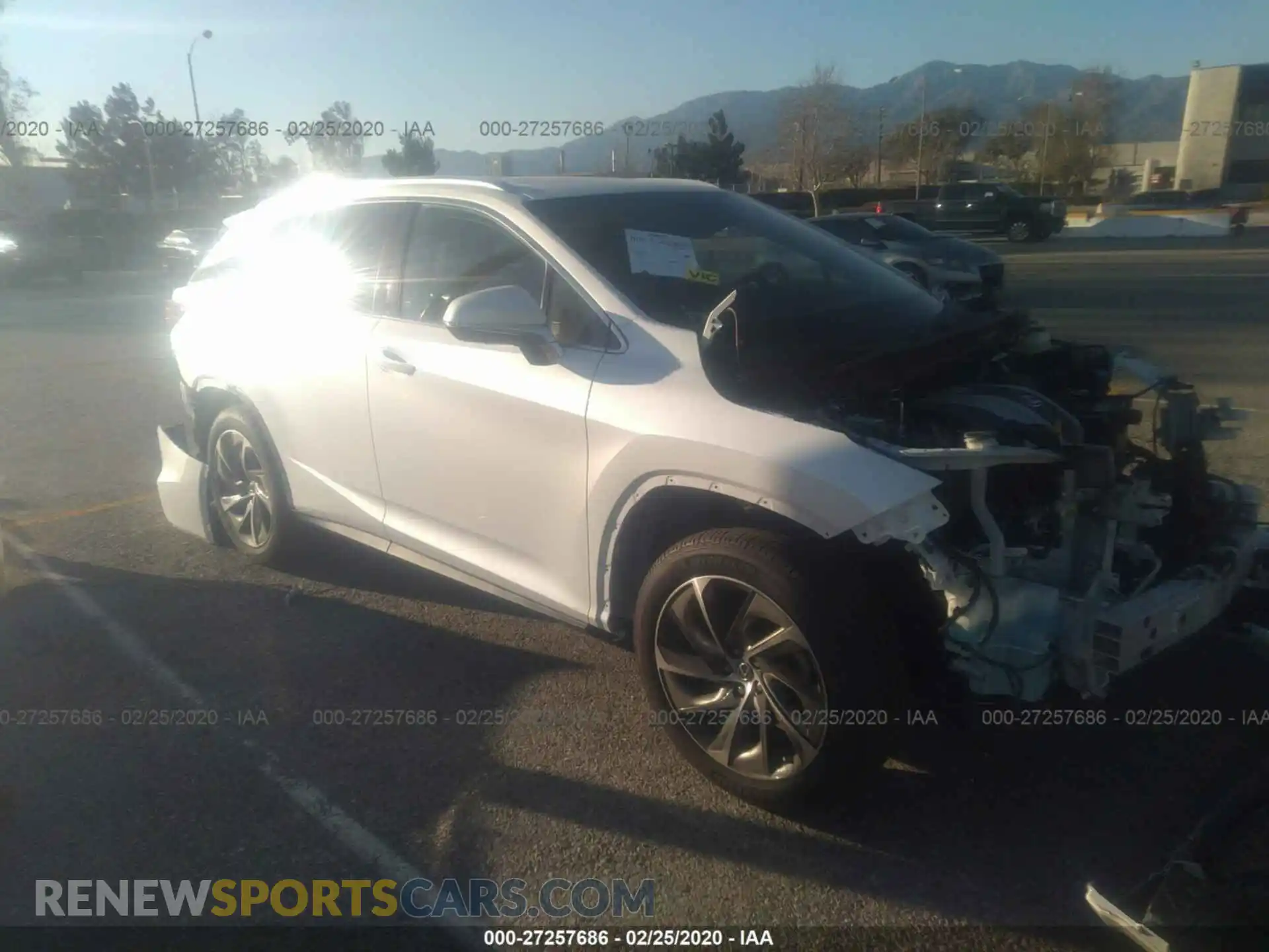1 Photograph of a damaged car JTJGZKCA3K2009736 LEXUS RX 2019
