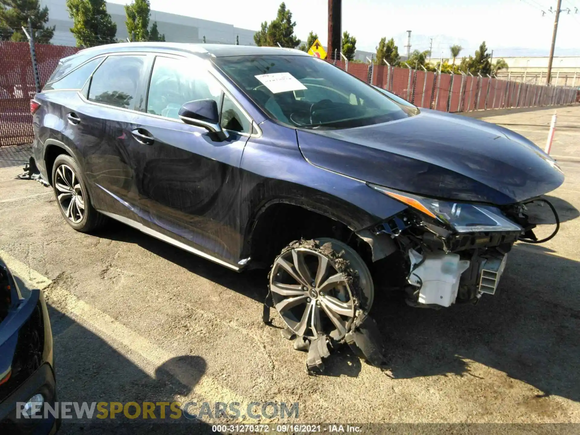 1 Photograph of a damaged car JTJGZKCA3K2012930 LEXUS RX 2019
