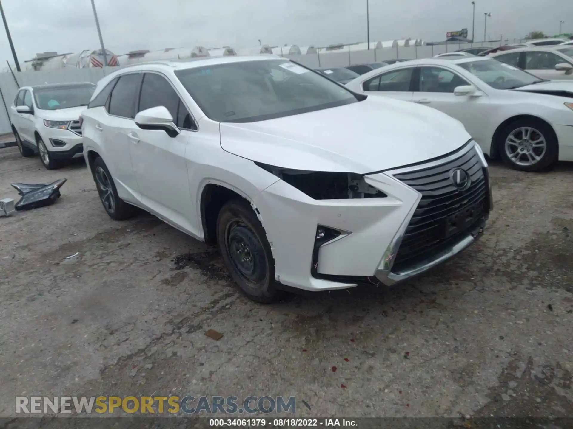 1 Photograph of a damaged car JTJGZKCA7K2010534 LEXUS RX 2019