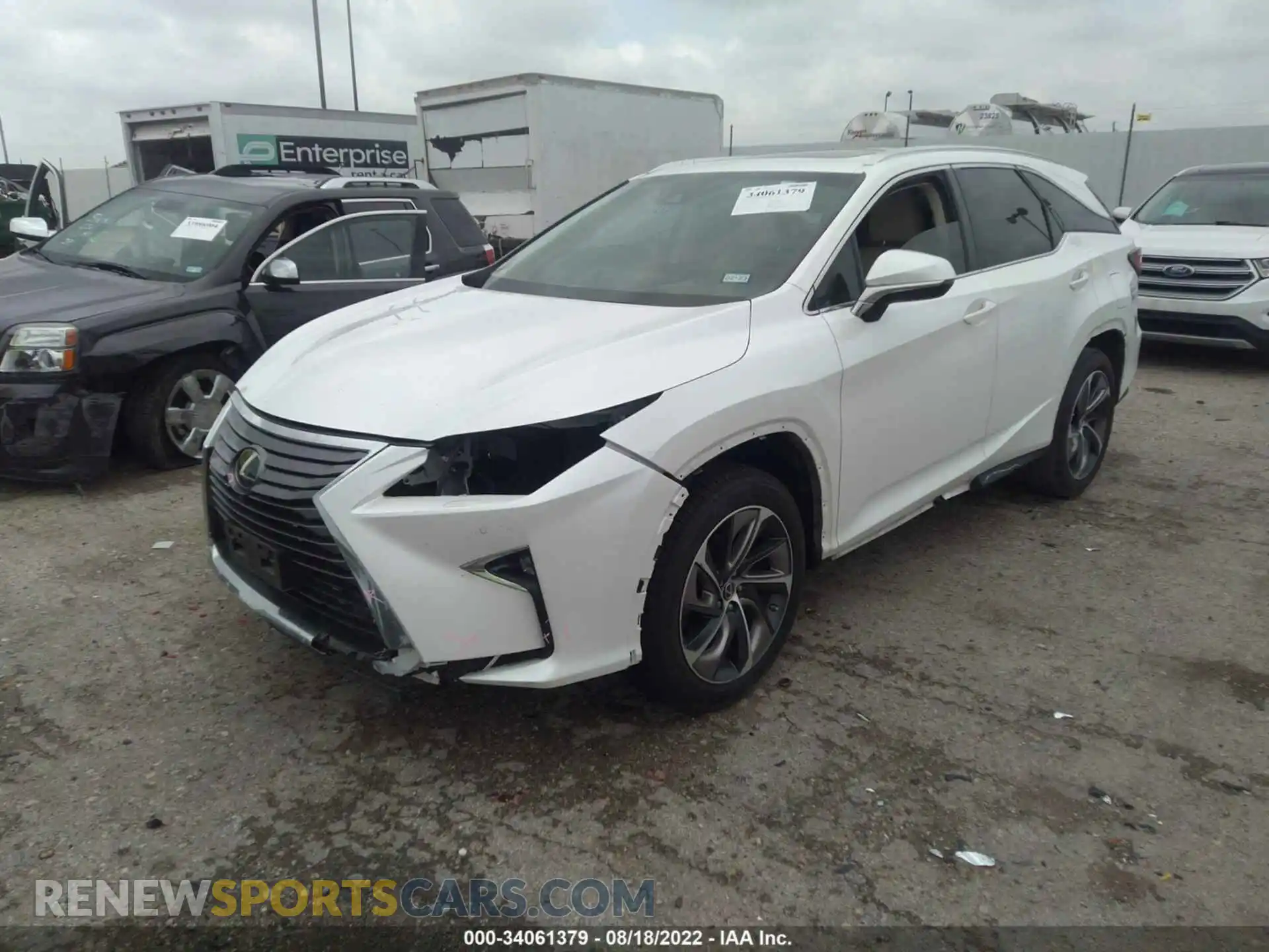 2 Photograph of a damaged car JTJGZKCA7K2010534 LEXUS RX 2019