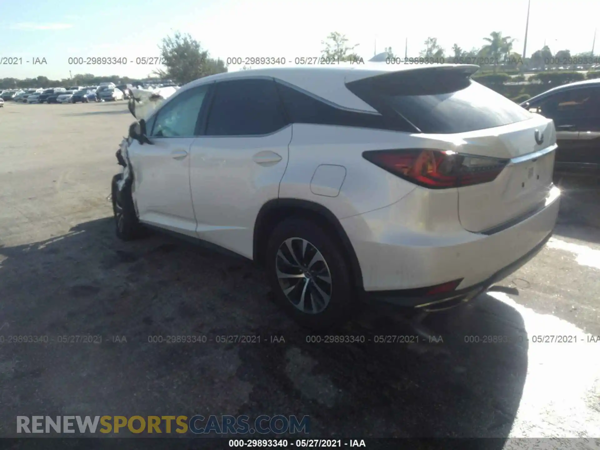 3 Photograph of a damaged car 2T2AZMAA0LC177470 LEXUS RX 2020