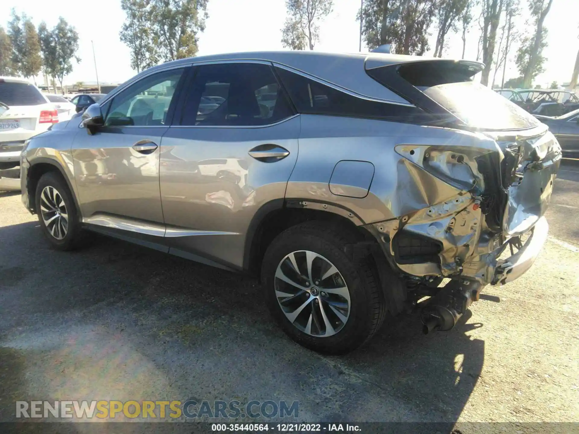 3 Photograph of a damaged car 2T2AZMAA4LC155097 LEXUS RX 2020