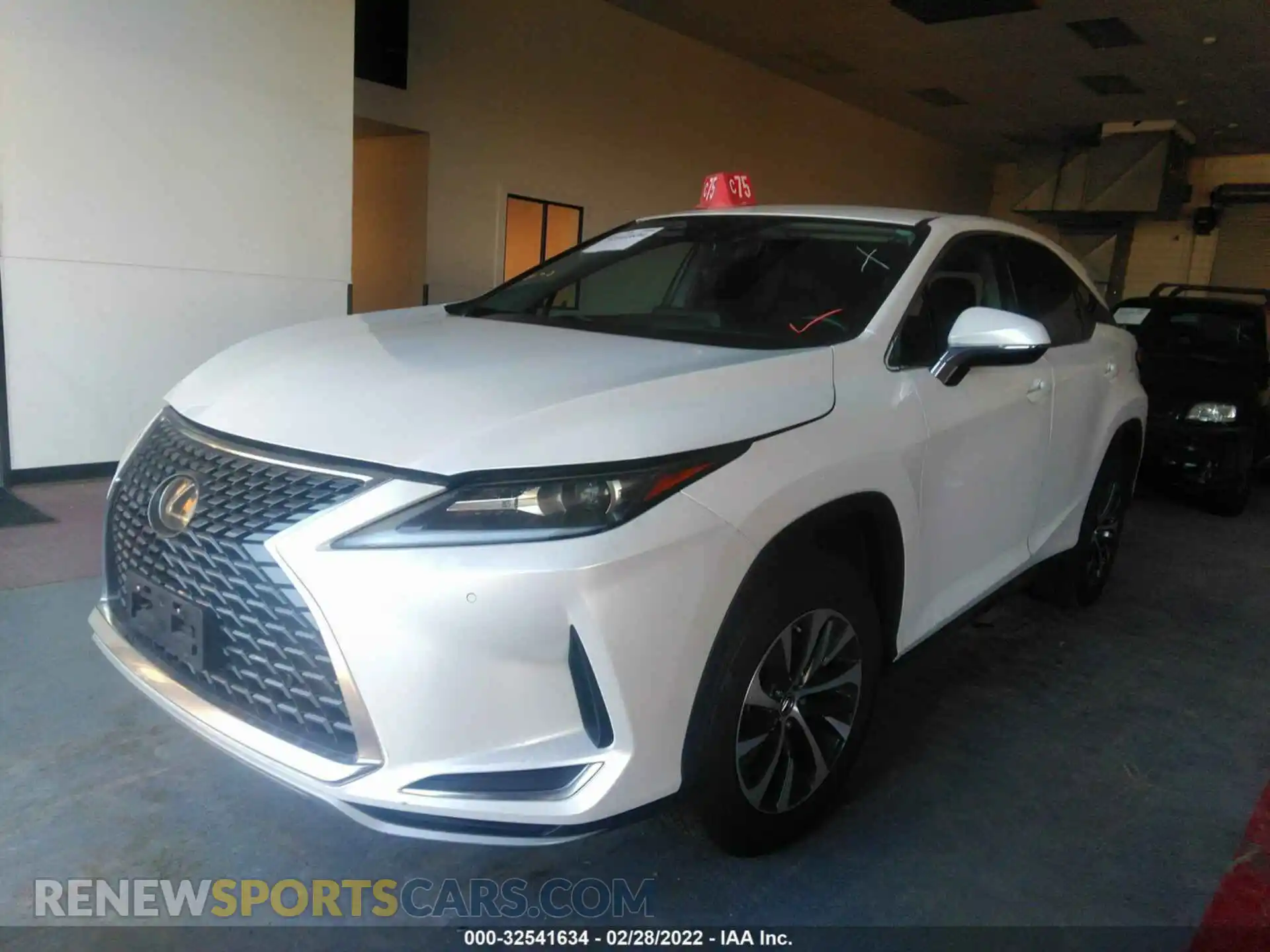 2 Photograph of a damaged car 2T2AZMDA6LC217871 LEXUS RX 2020