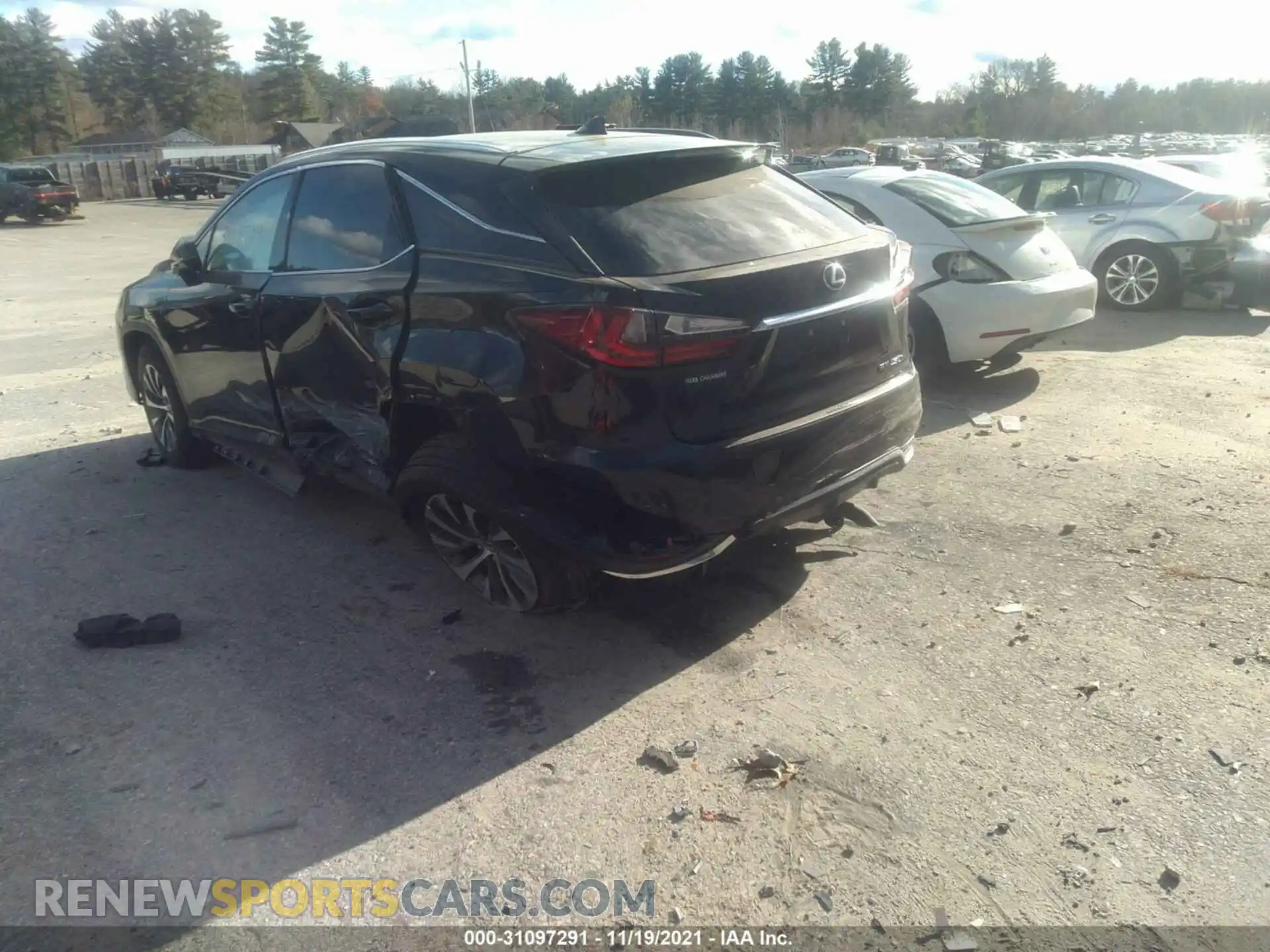 3 Photograph of a damaged car 2T2HGMDA4LC054044 LEXUS RX 2020