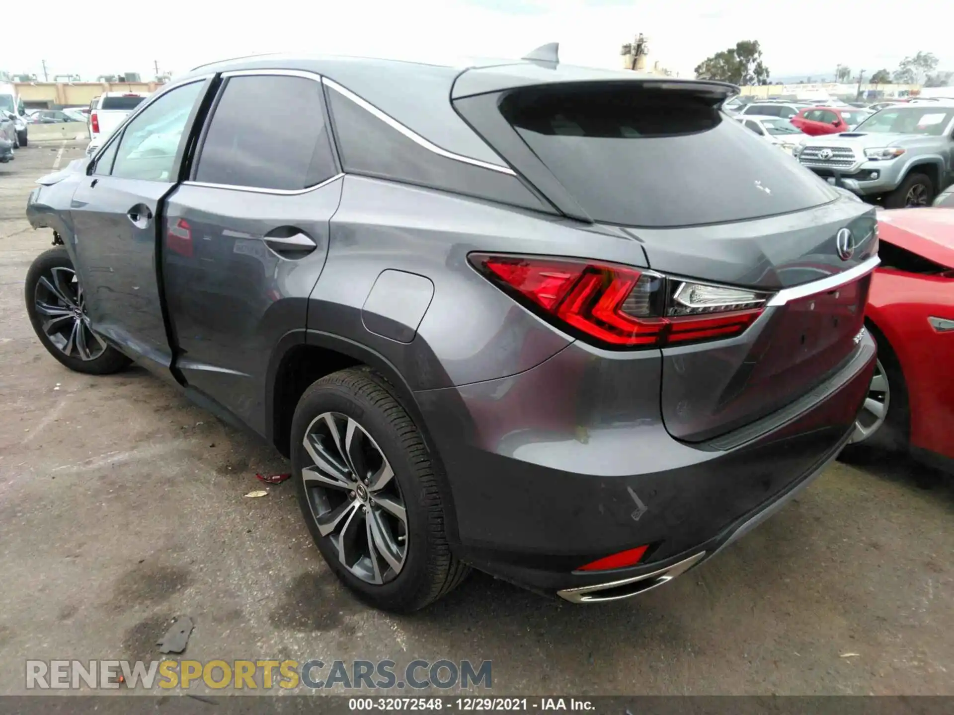 3 fotografías del automóvil dañado 2T2HZMAA5LC167953 LEXUS RX 2020