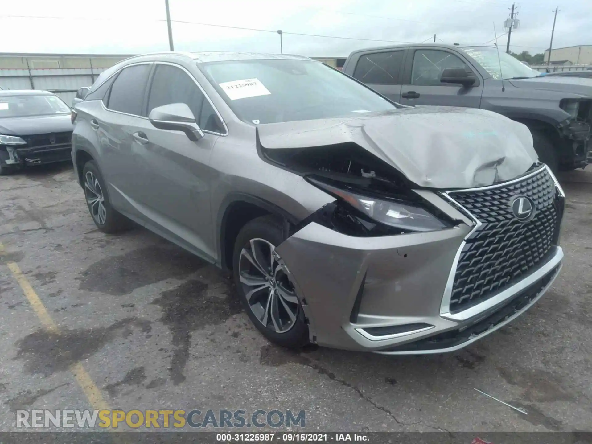 1 Photograph of a damaged car 2T2HZMAA5LC179505 LEXUS RX 2020