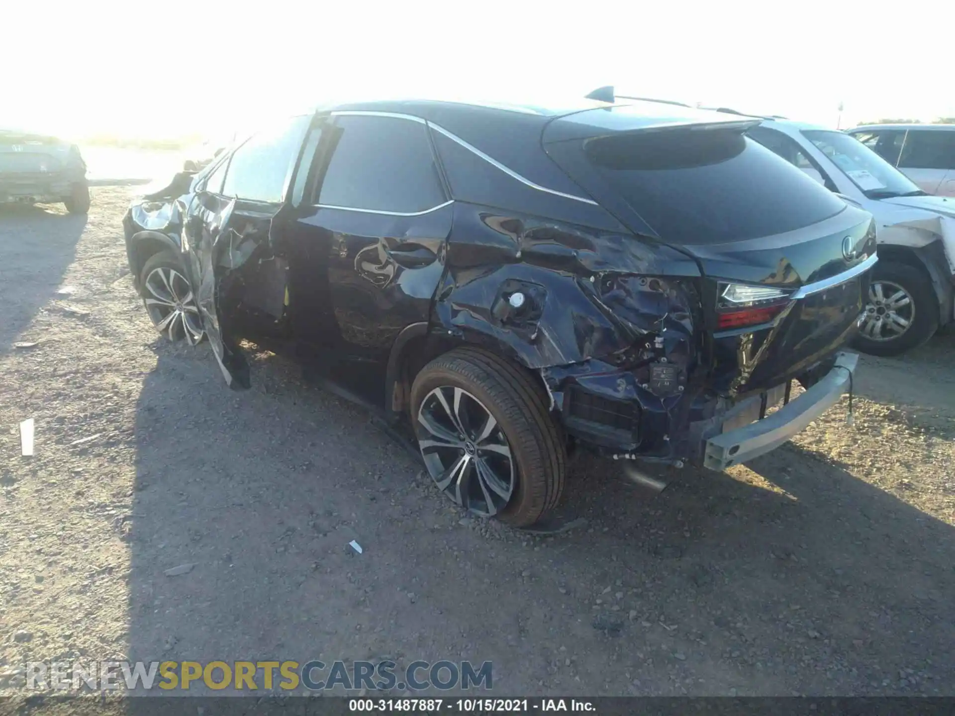 3 Photograph of a damaged car 2T2HZMAA6LC158291 LEXUS RX 2020