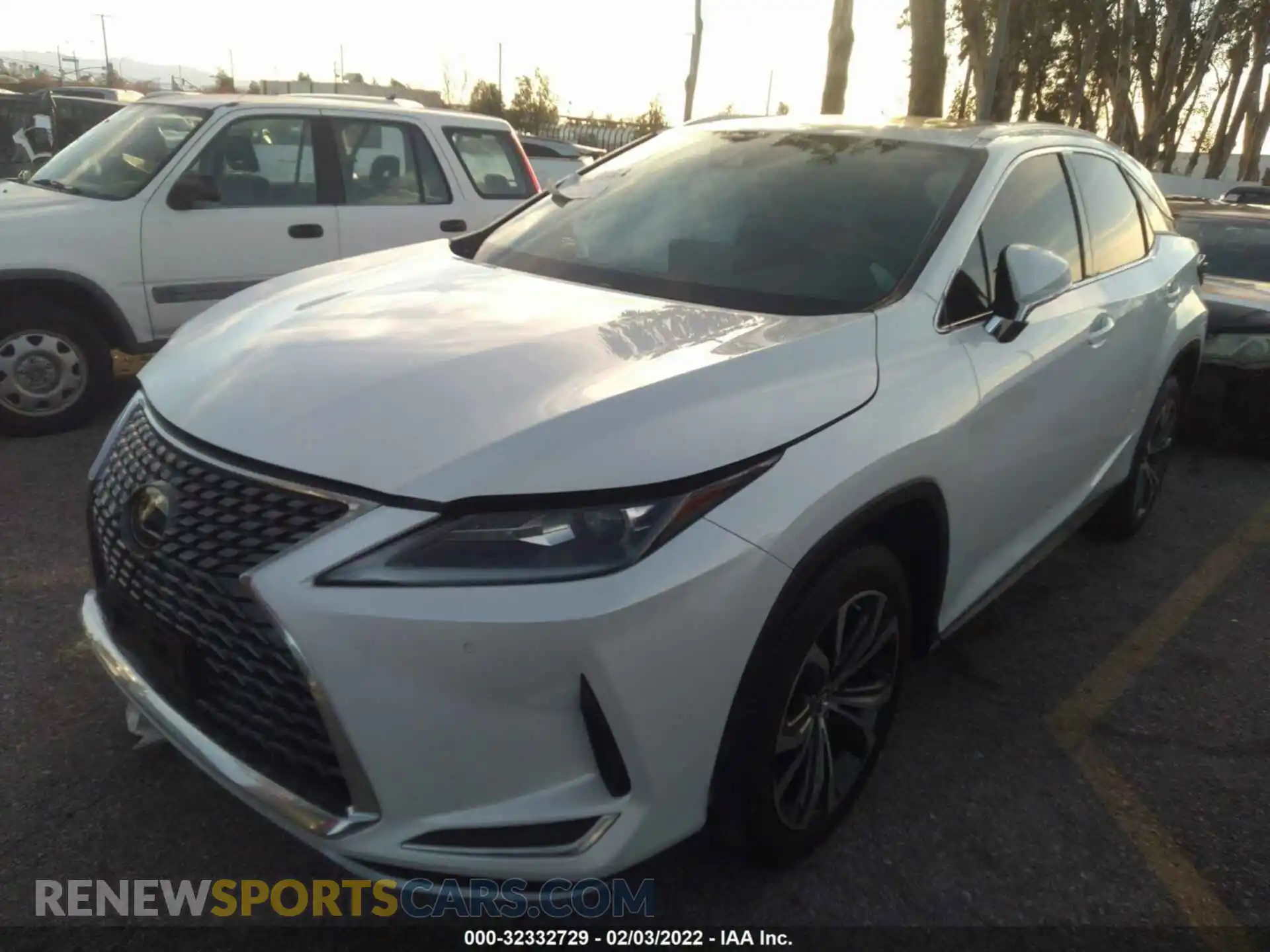 2 Photograph of a damaged car 2T2HZMAA7LC158848 LEXUS RX 2020