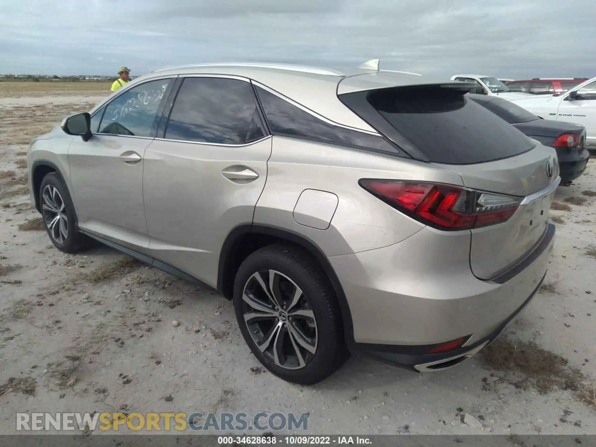 3 Photograph of a damaged car 2T2HZMAA7LC163743 LEXUS RX 2020