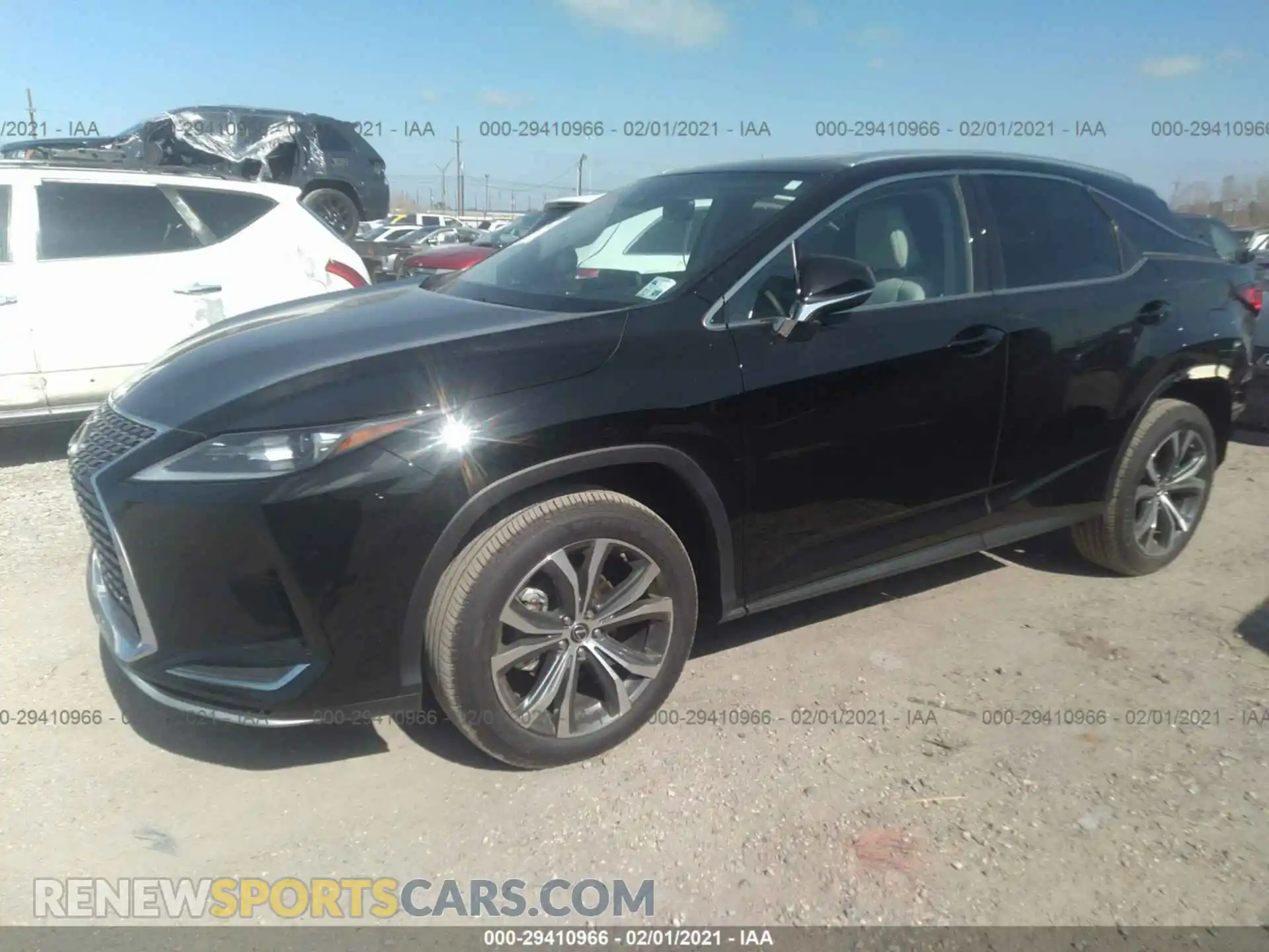 2 Photograph of a damaged car 2T2HZMAA9LC163002 LEXUS RX 2020