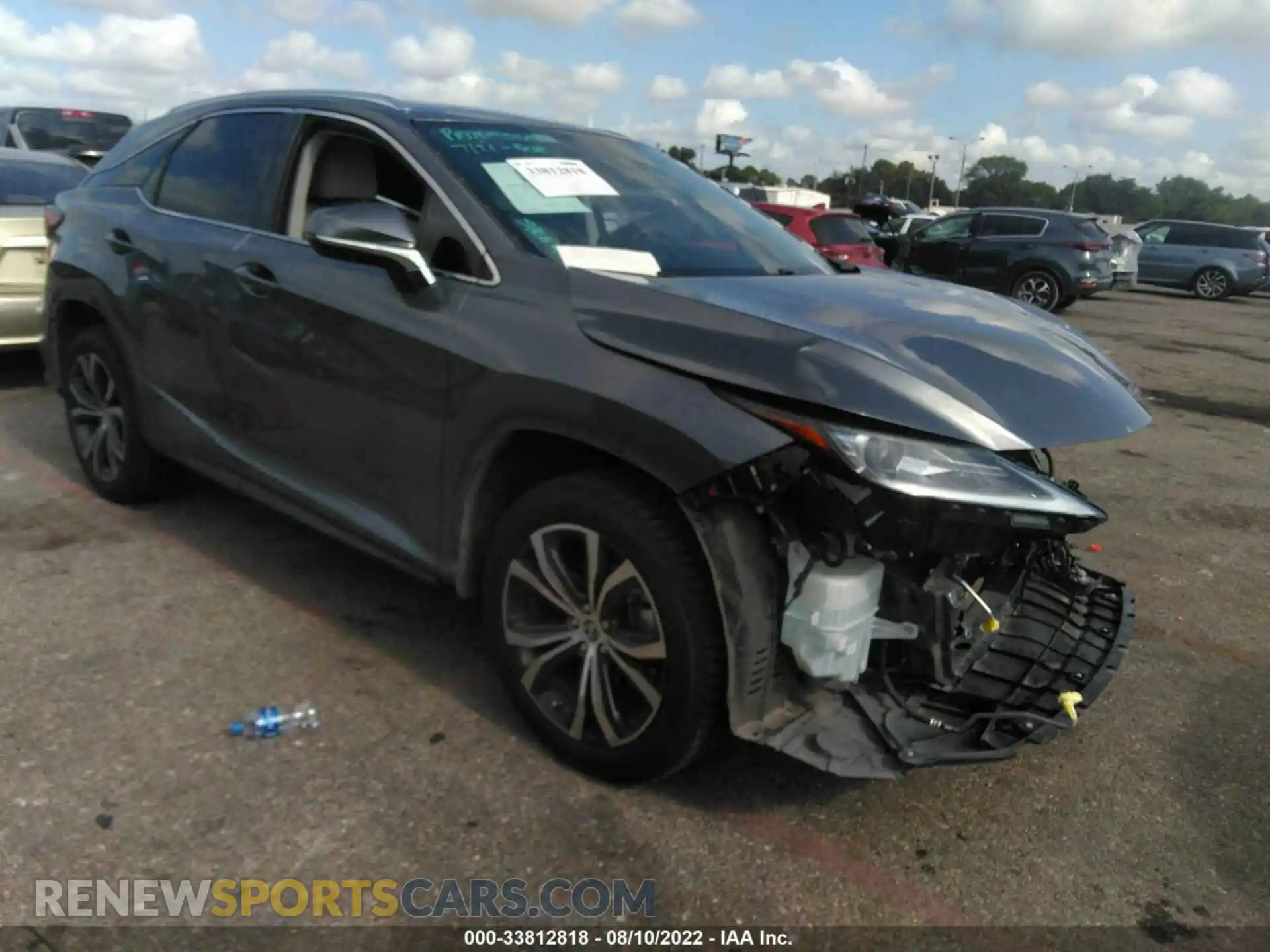 1 Photograph of a damaged car 2T2HZMAA9LC176963 LEXUS RX 2020