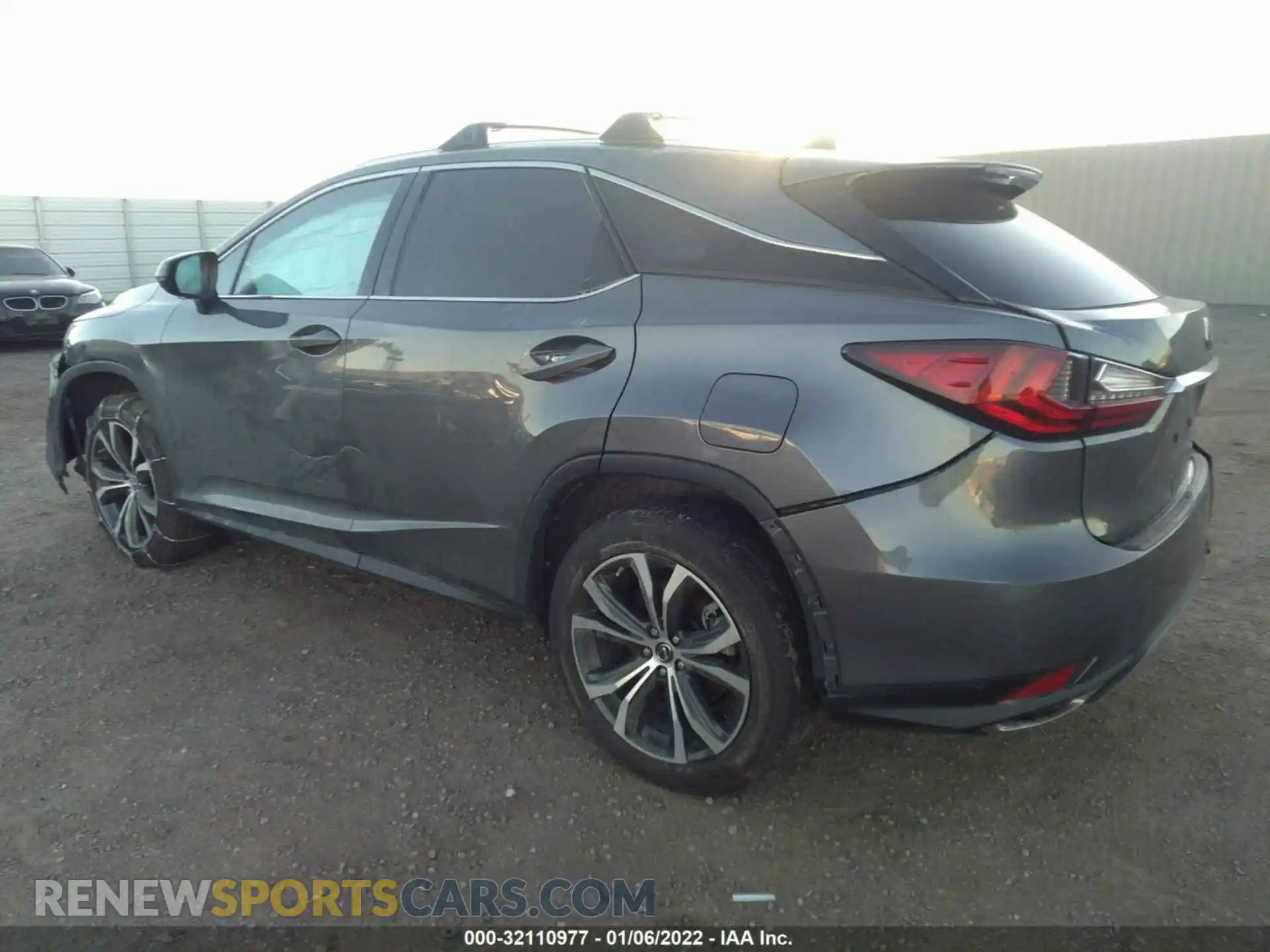 3 Photograph of a damaged car 2T2HZMAAXLC160383 LEXUS RX 2020