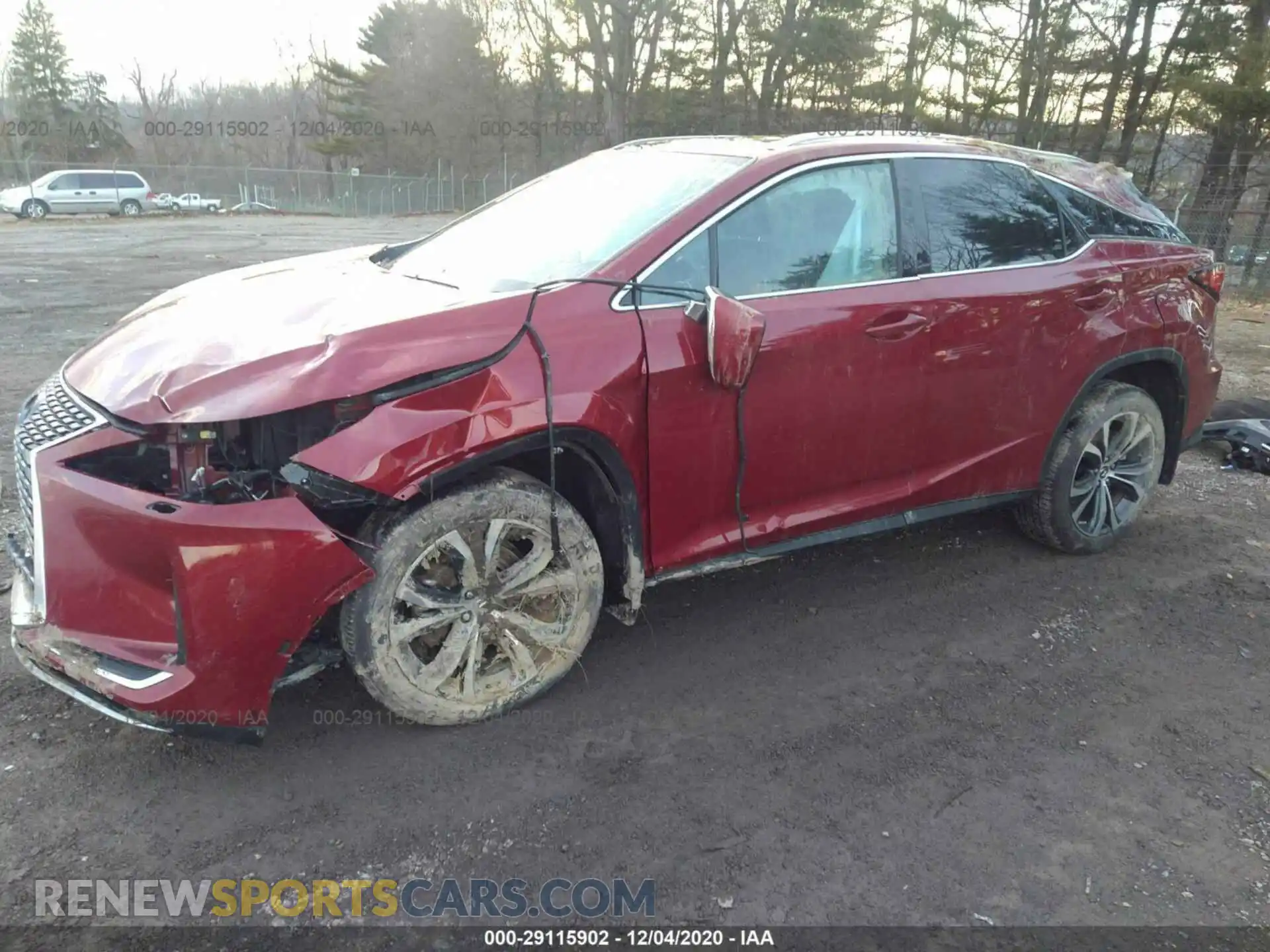 2 Photograph of a damaged car 2T2HZMDA1LC232437 LEXUS RX 2020