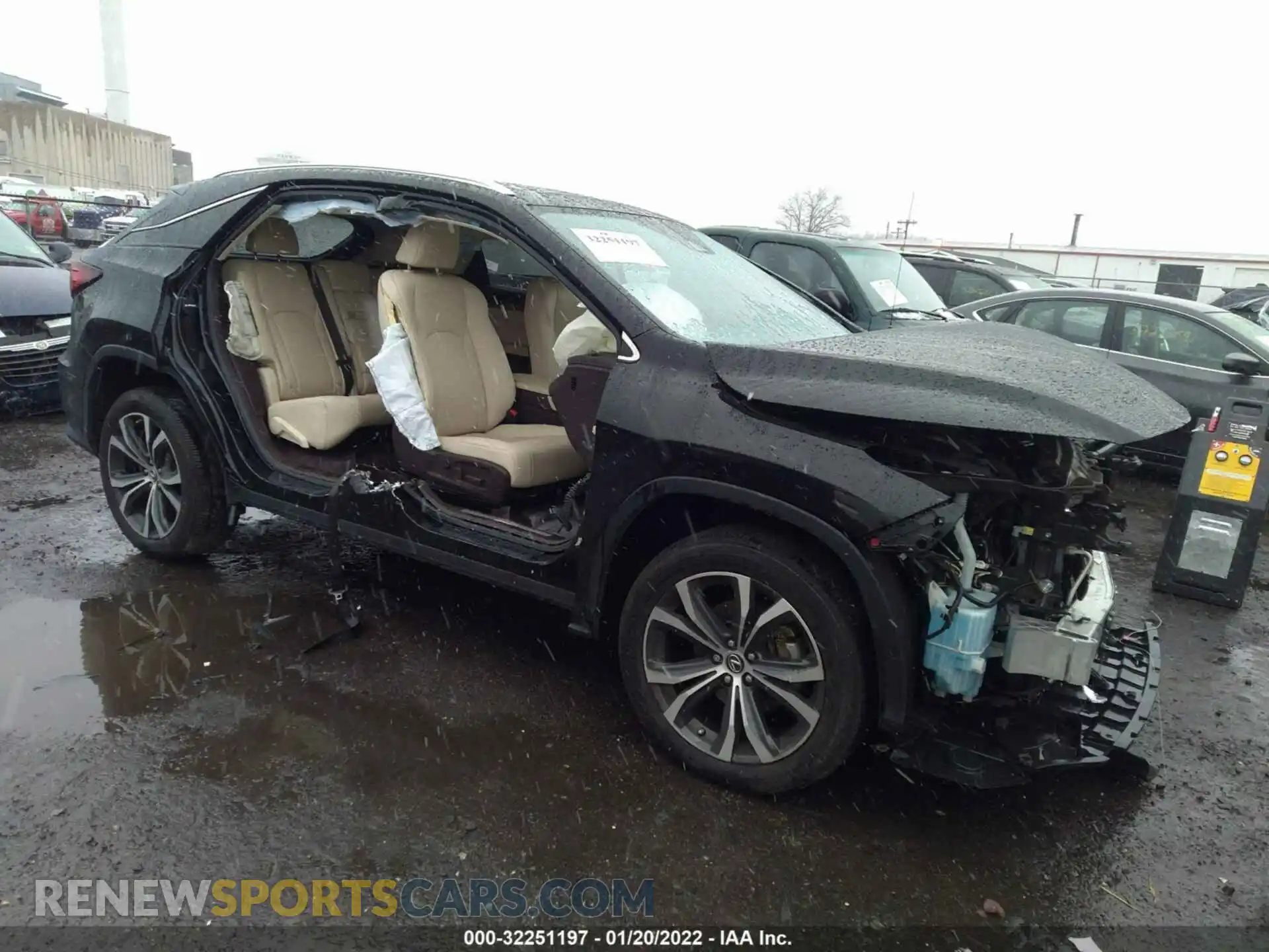 1 fotografías del automóvil dañado 2T2HZMDA2LC249134 LEXUS RX 2020