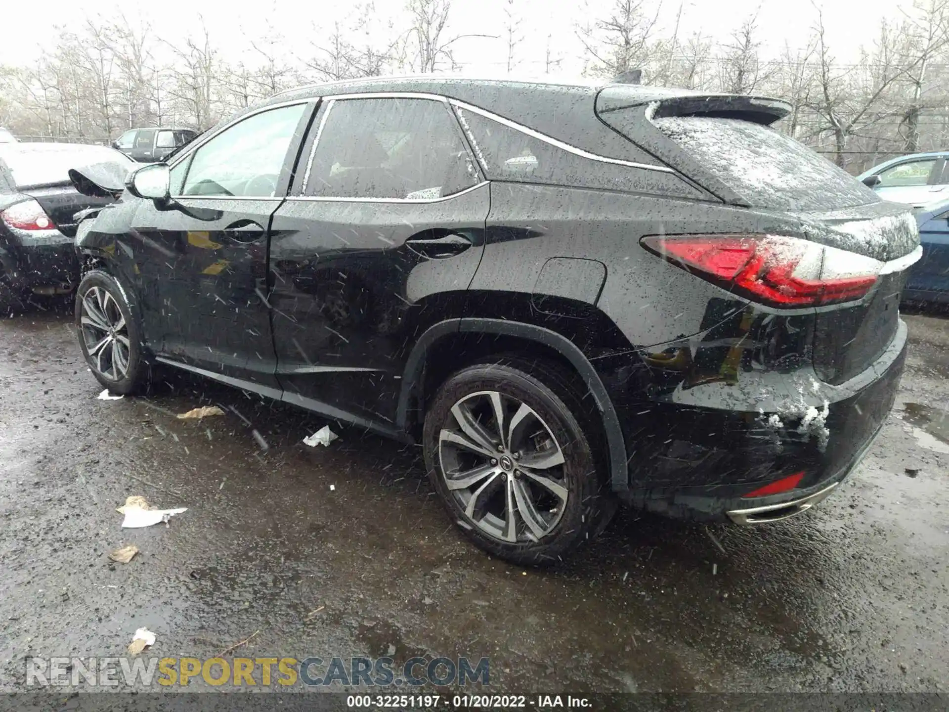 3 fotografías del automóvil dañado 2T2HZMDA2LC249134 LEXUS RX 2020