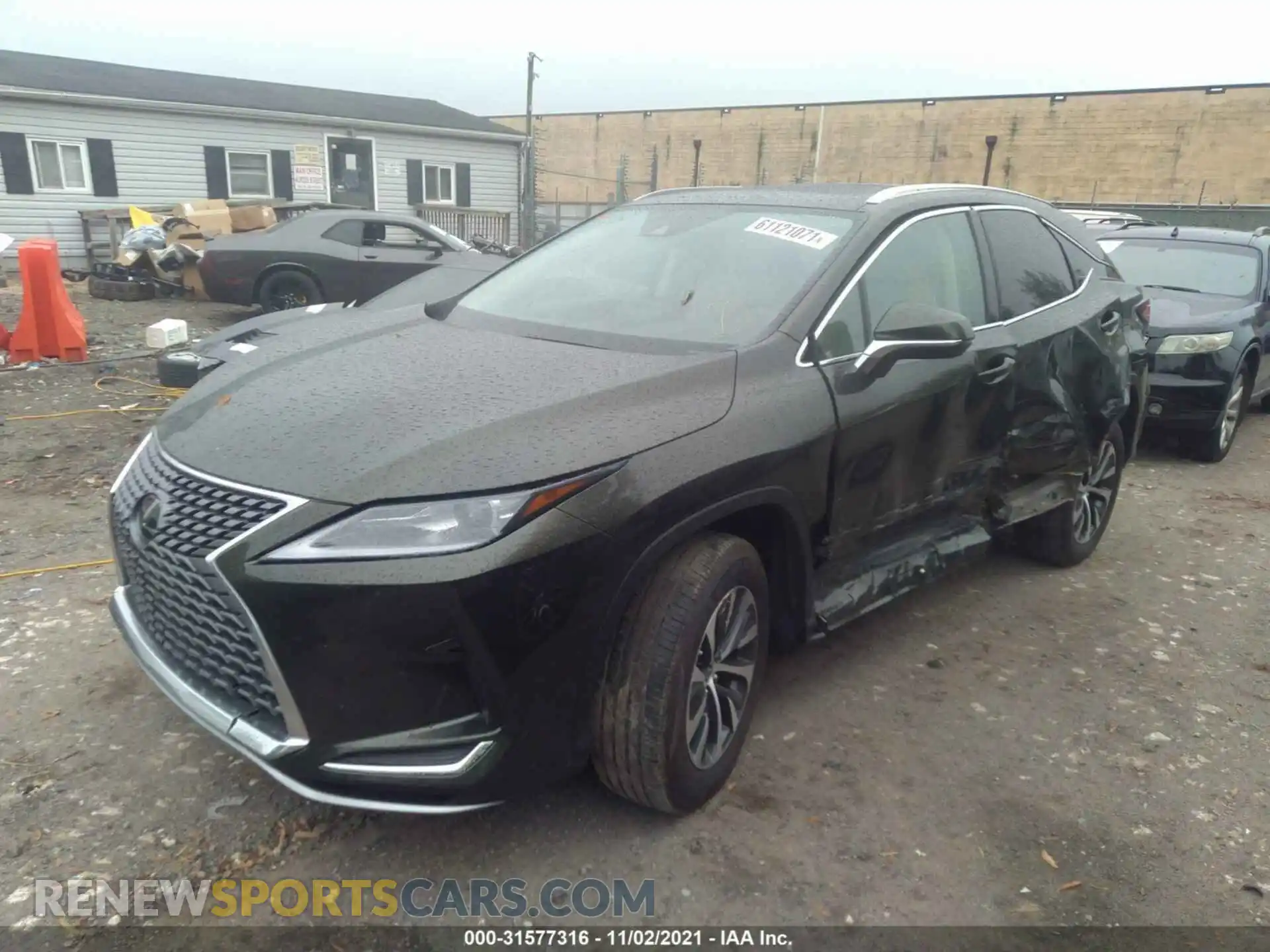 2 Photograph of a damaged car 2T2HZMDA3LC239499 LEXUS RX 2020