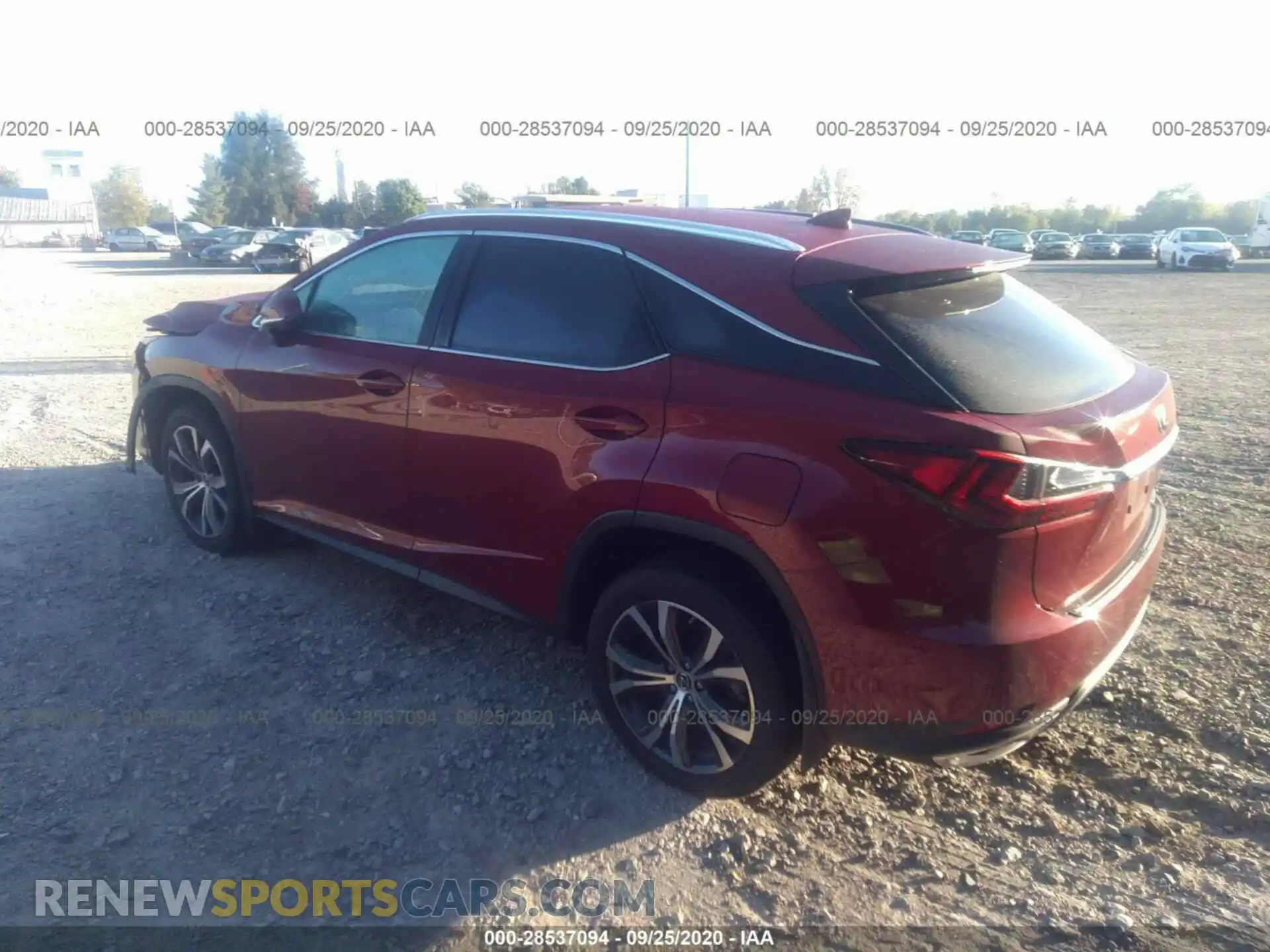 3 Фотография поврежденного автомобиля 2T2HZMDA6LC212636 LEXUS RX 2020