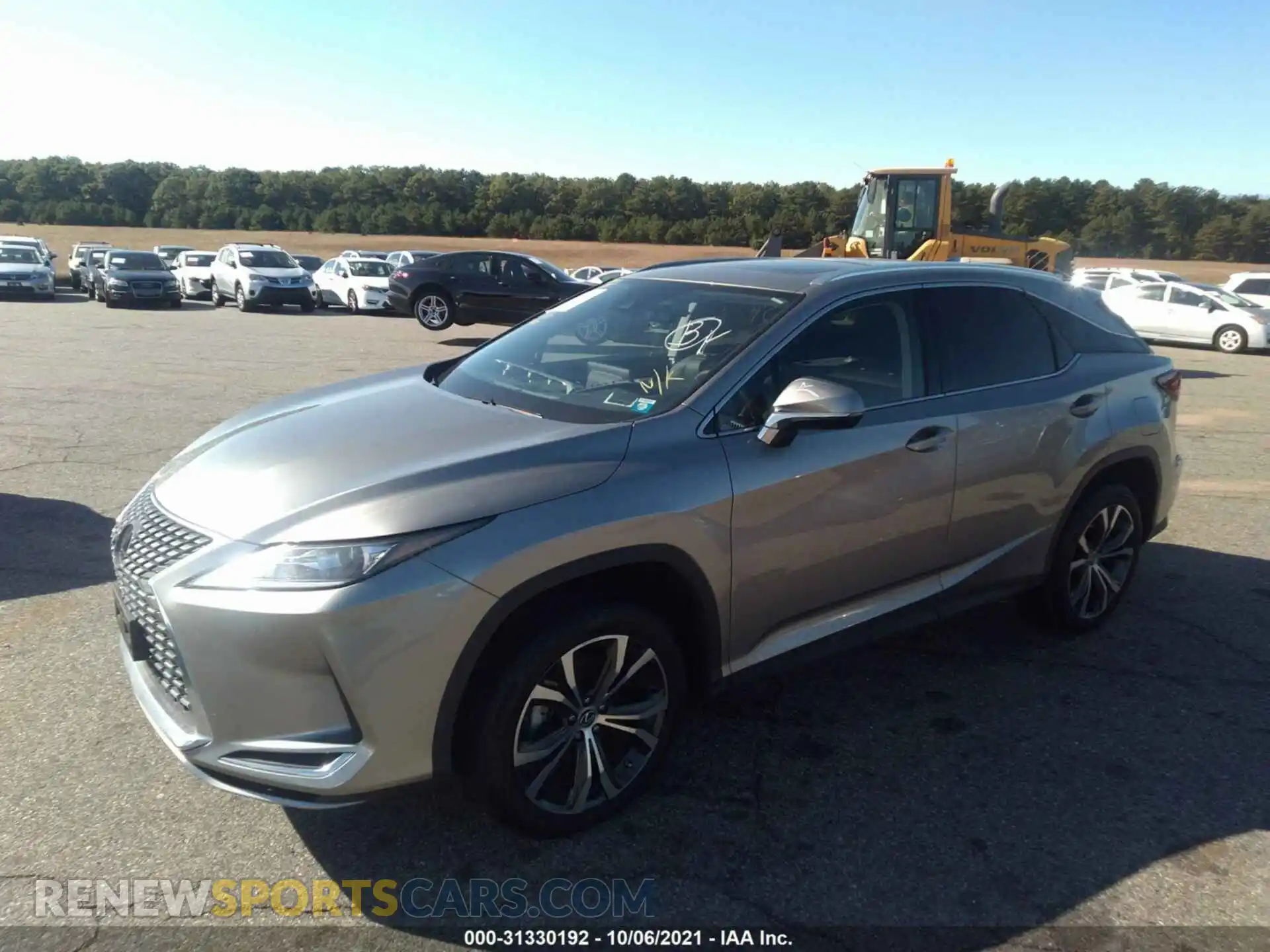 2 Photograph of a damaged car 2T2HZMDA7LC244494 LEXUS RX 2020