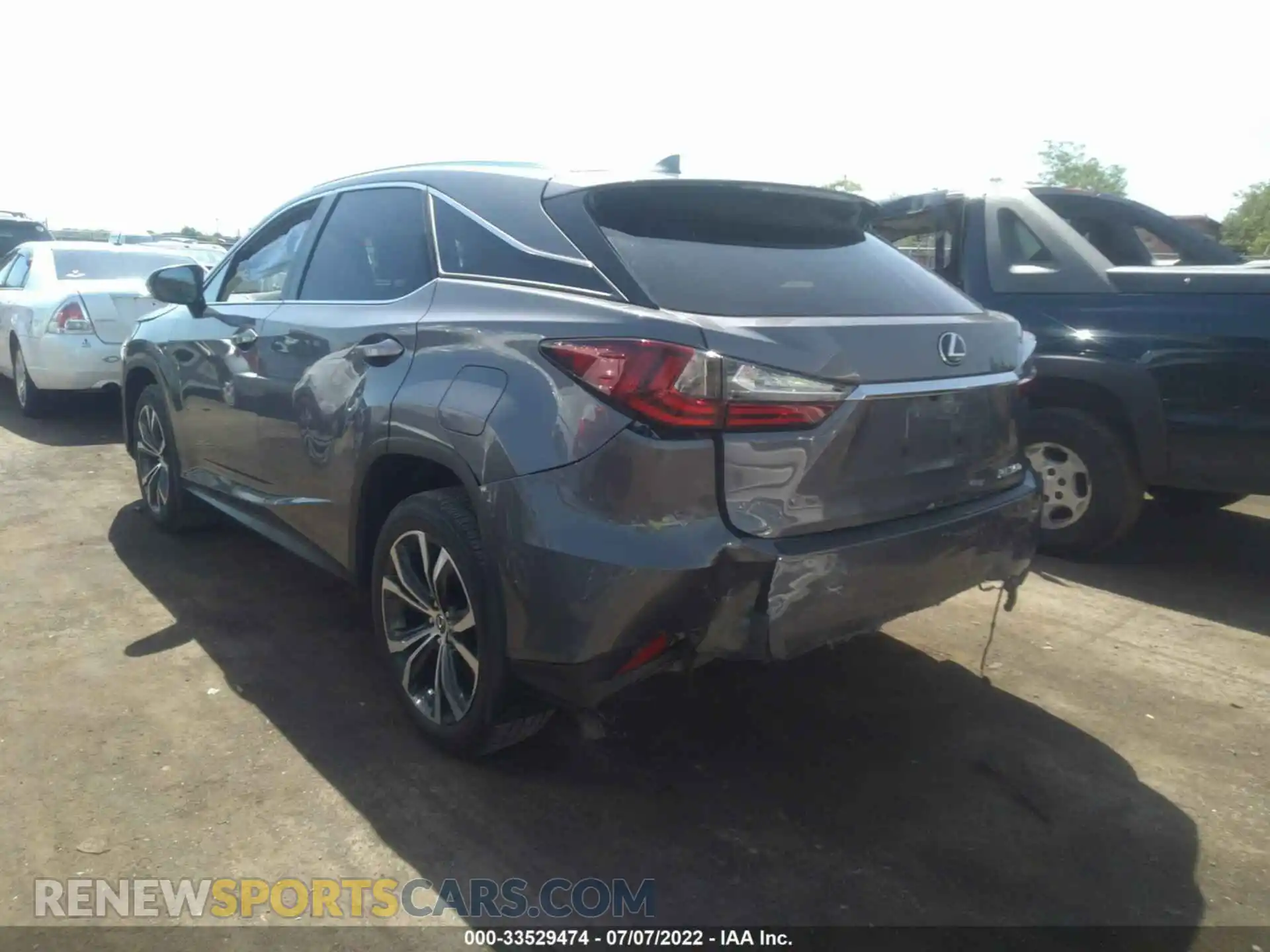 3 Photograph of a damaged car 2T2HZMDA7LC249713 LEXUS RX 2020