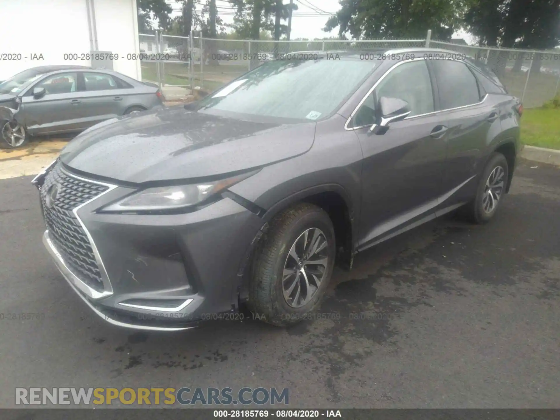2 Photograph of a damaged car 2T2HZMDA9LC247123 LEXUS RX 2020