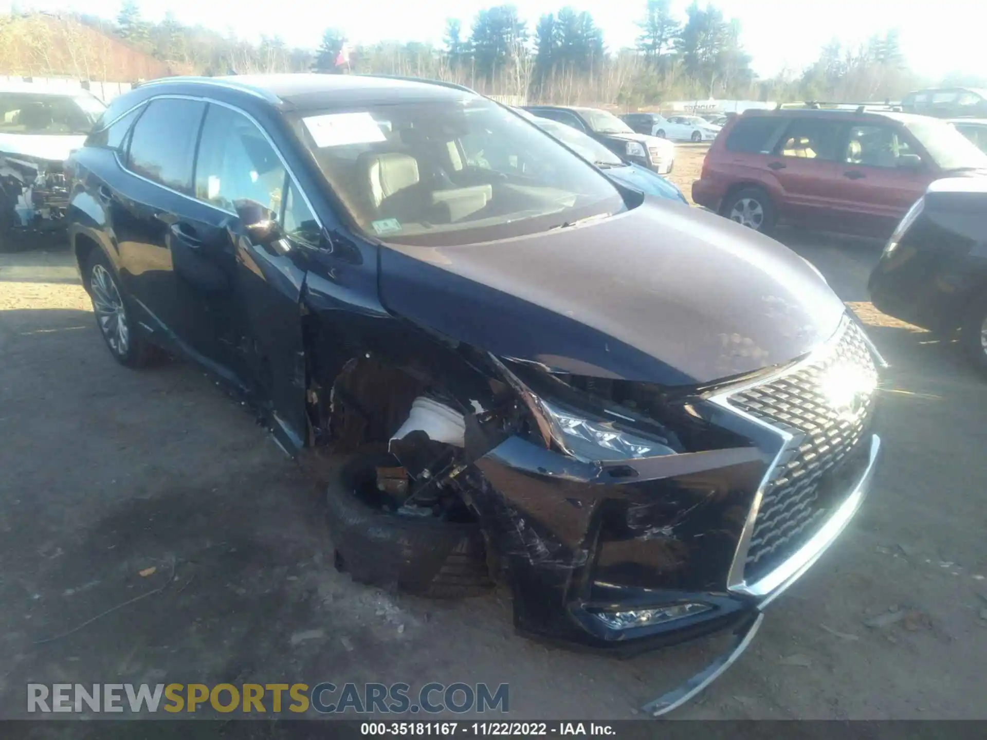 1 Photograph of a damaged car 2T2JGMDA0LC052907 LEXUS RX 2020