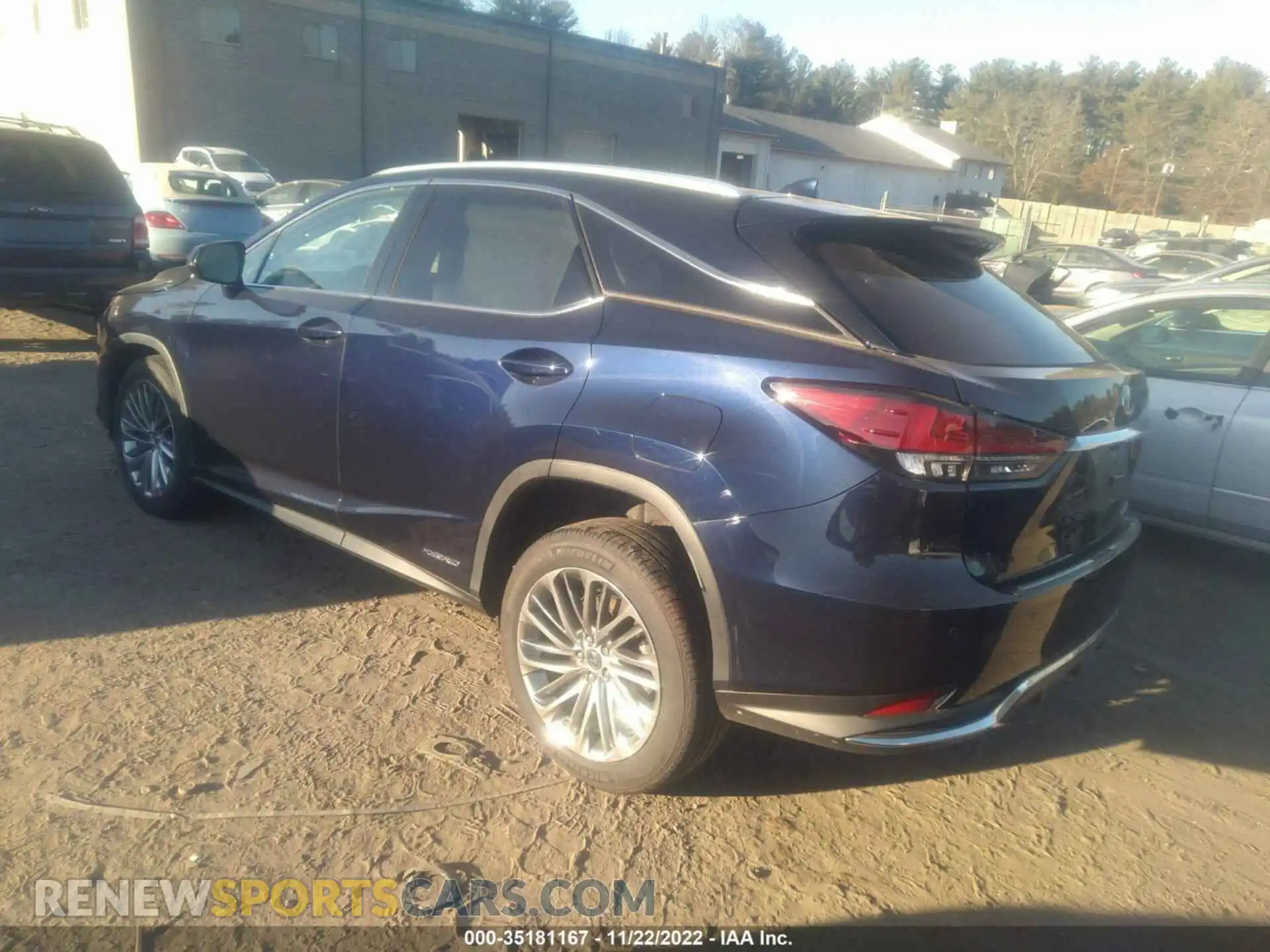 3 Photograph of a damaged car 2T2JGMDA0LC052907 LEXUS RX 2020