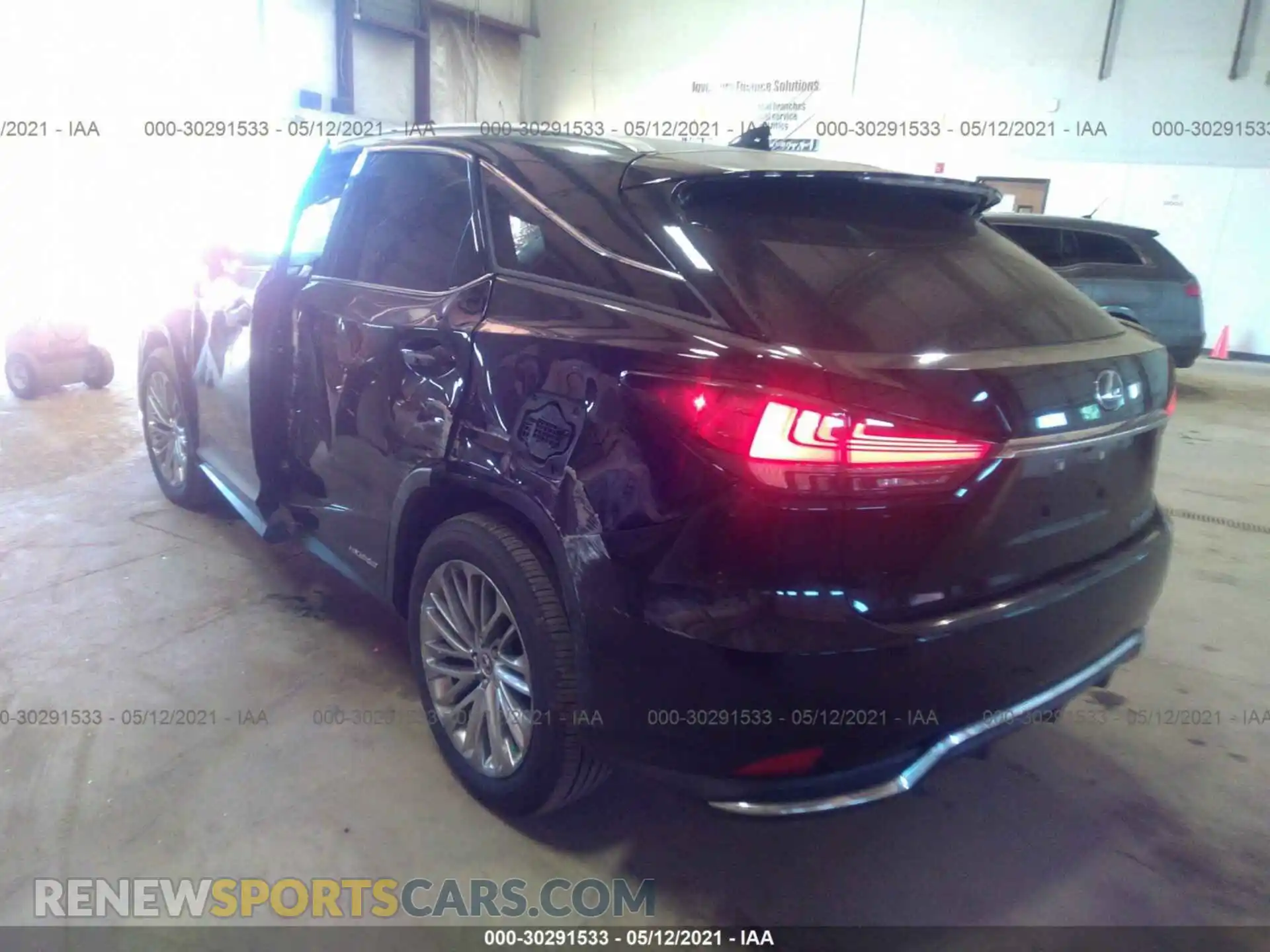 3 Photograph of a damaged car 2T2JGMDA4LC052117 LEXUS RX 2020