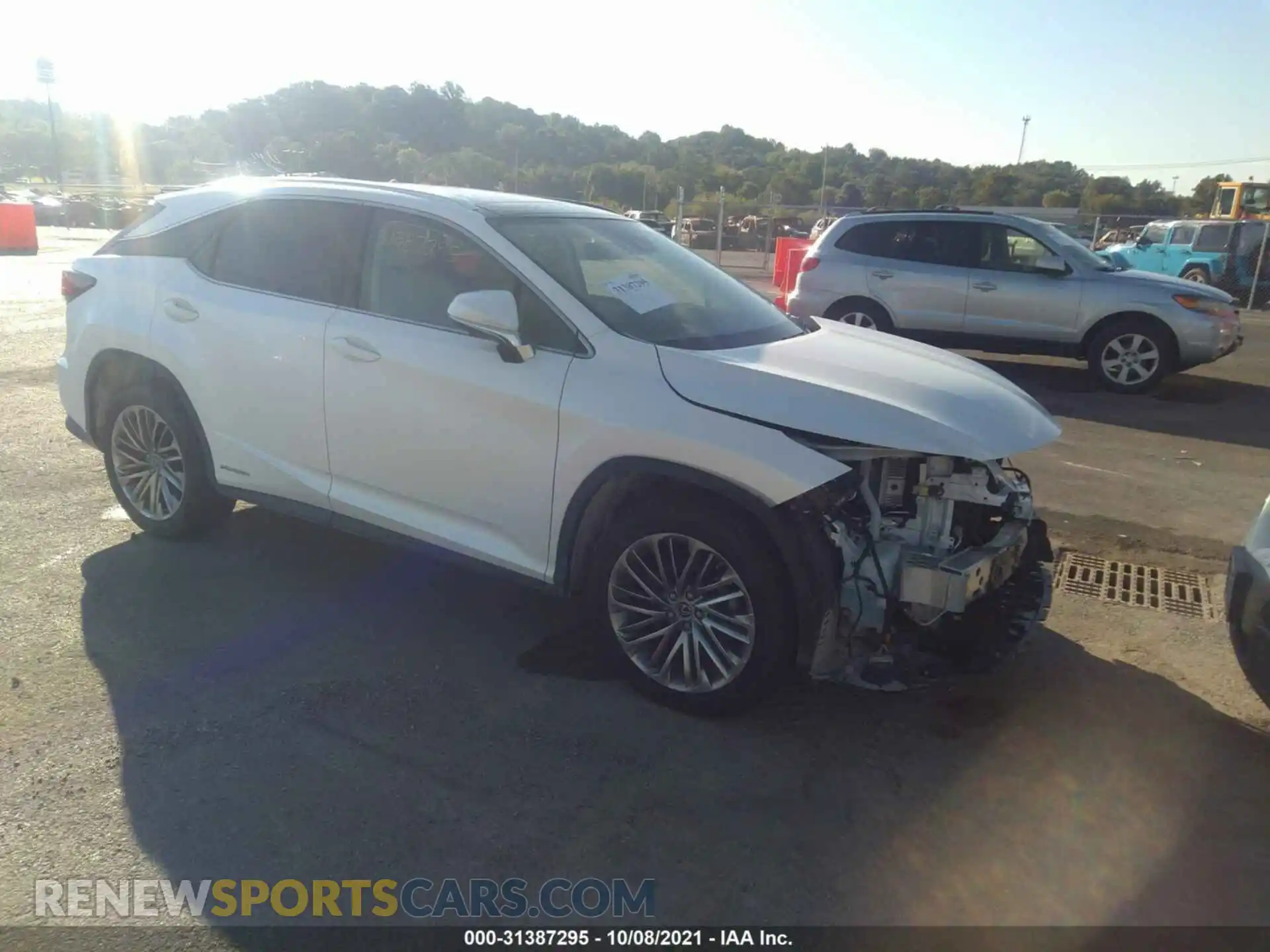 1 Photograph of a damaged car 2T2JGMDA6LC048537 LEXUS RX 2020