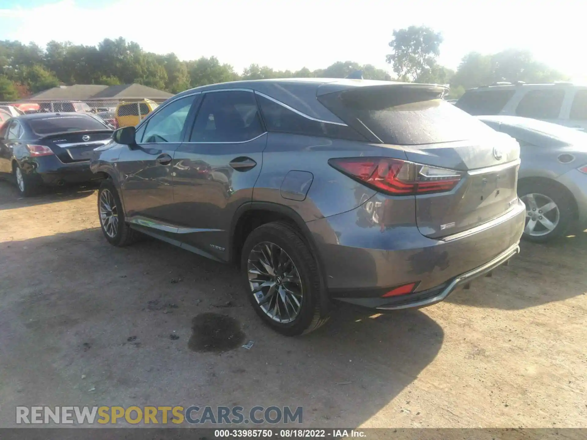 3 Photograph of a damaged car 2T2SGMDA6LC047246 LEXUS RX 2020