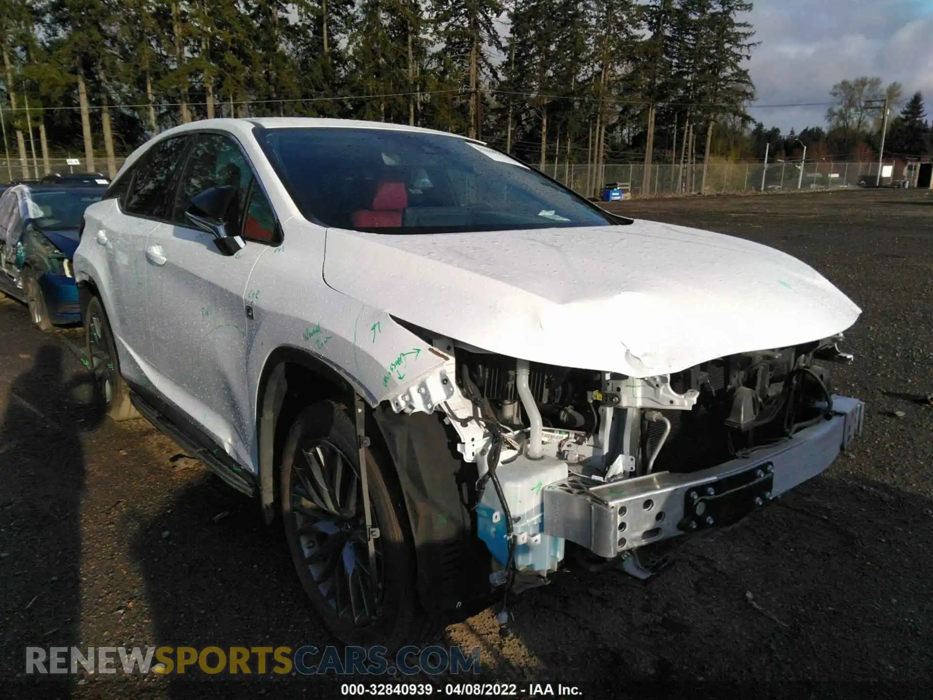 1 fotografías del automóvil dañado 2T2SZMDA1LC214803 LEXUS RX 2020