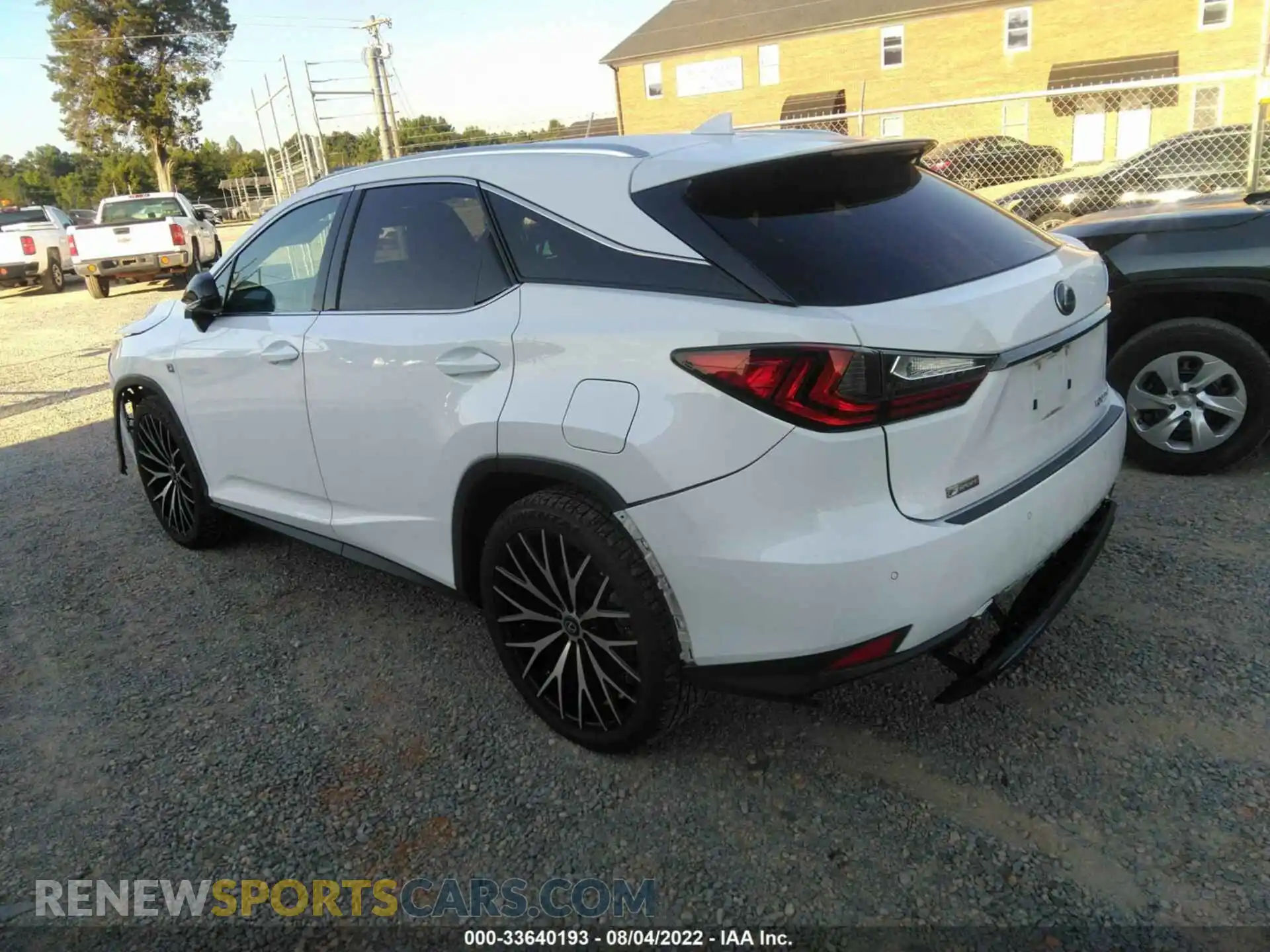 3 Photograph of a damaged car 2T2YZMDA0LC213457 LEXUS RX 2020