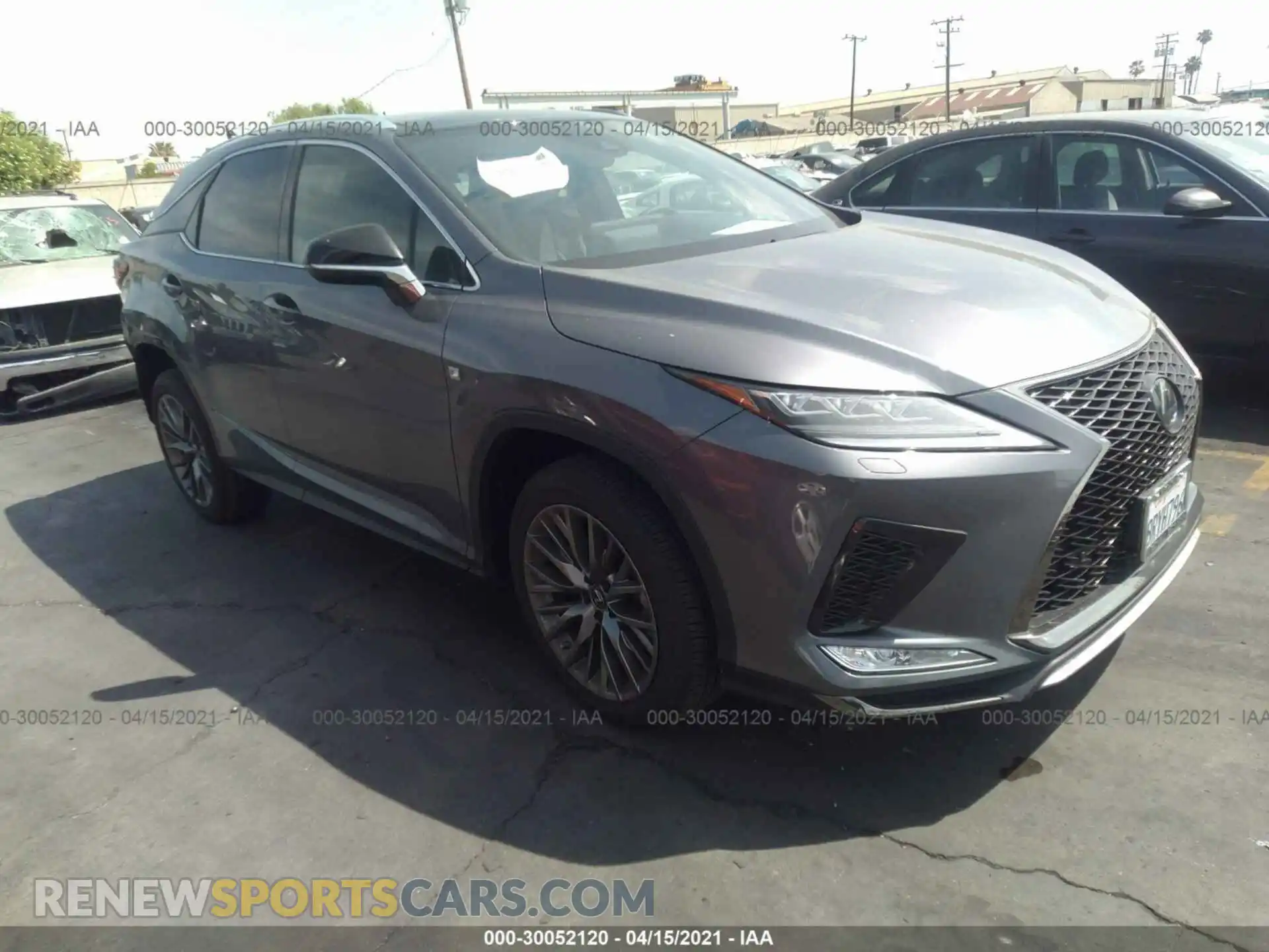 1 Photograph of a damaged car 2T2YZMDA0LC234664 LEXUS RX 2020