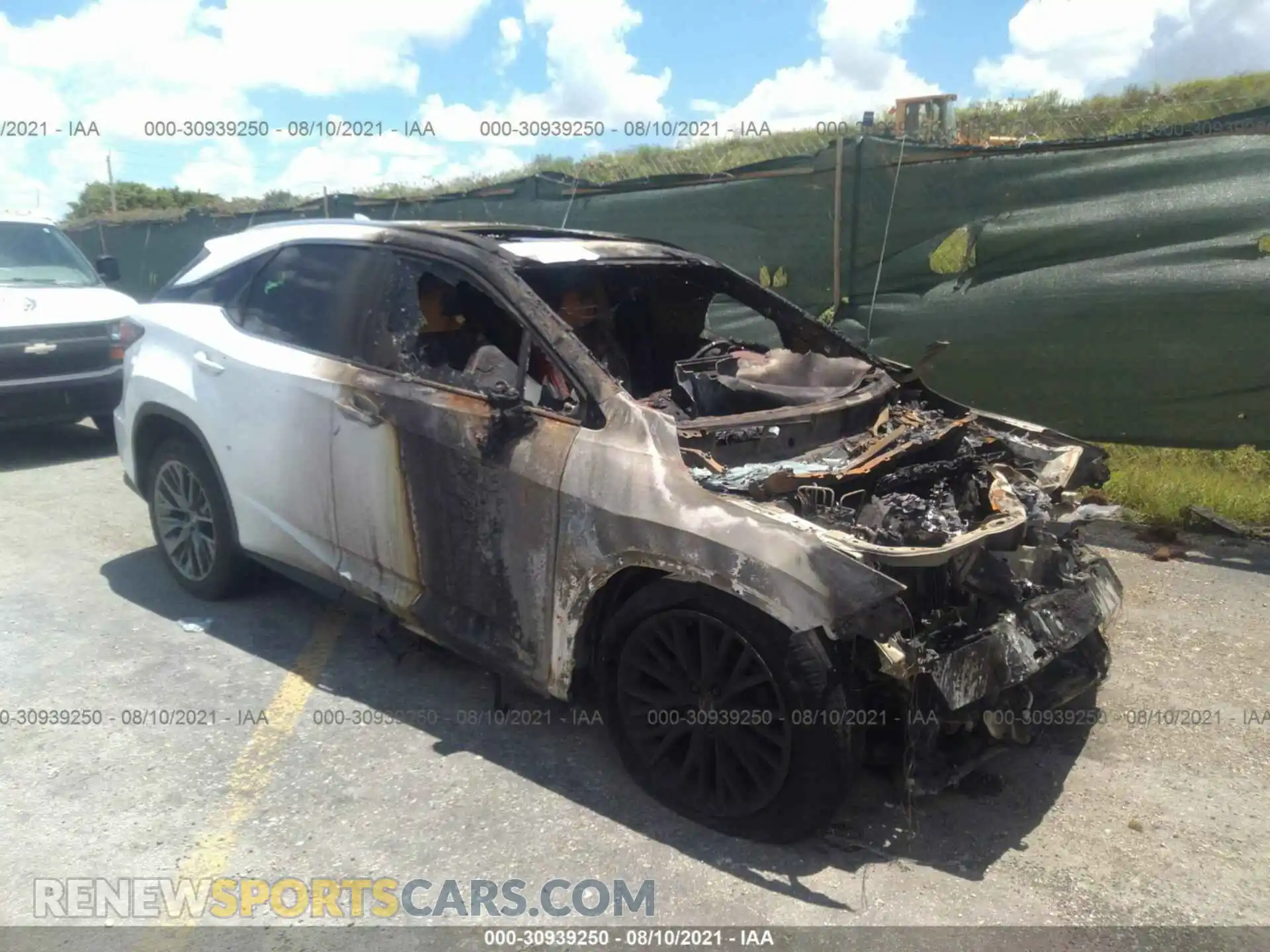 1 Photograph of a damaged car 2T2YZMDA8LC220897 LEXUS RX 2020