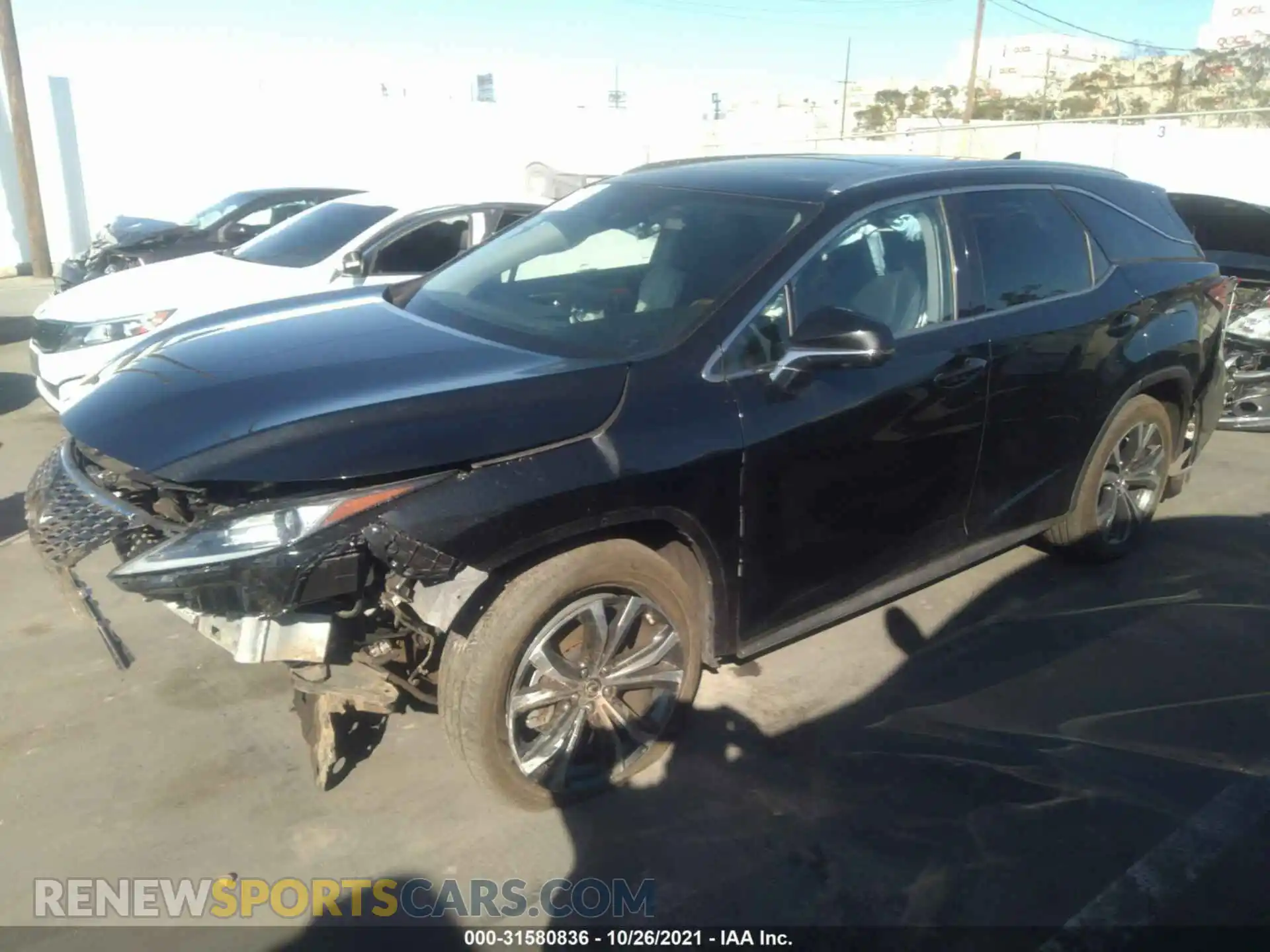 2 Photograph of a damaged car JTJHZKEAXL2016363 LEXUS RX 2020