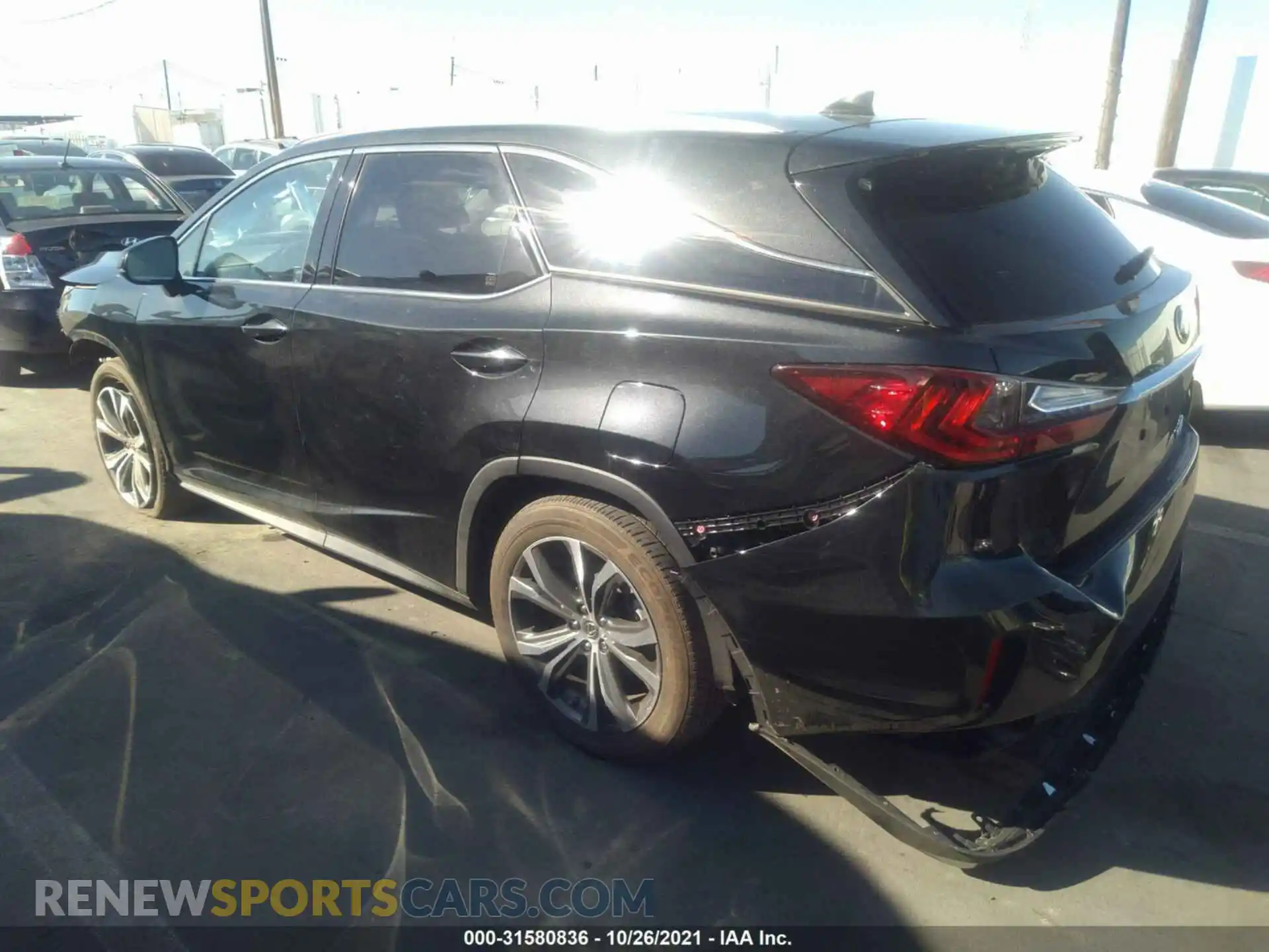 3 Photograph of a damaged car JTJHZKEAXL2016363 LEXUS RX 2020