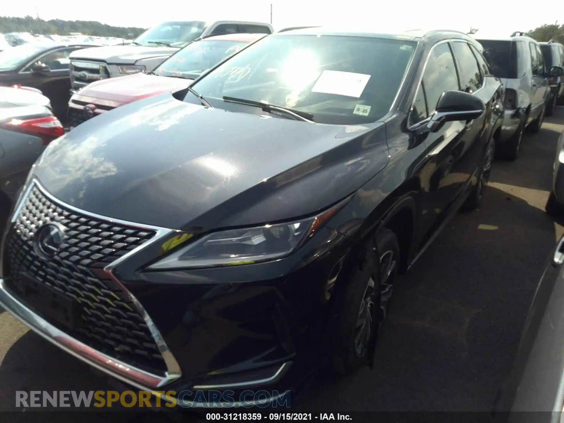 2 Photograph of a damaged car JTJHZKFA6L2024359 LEXUS RX 2020