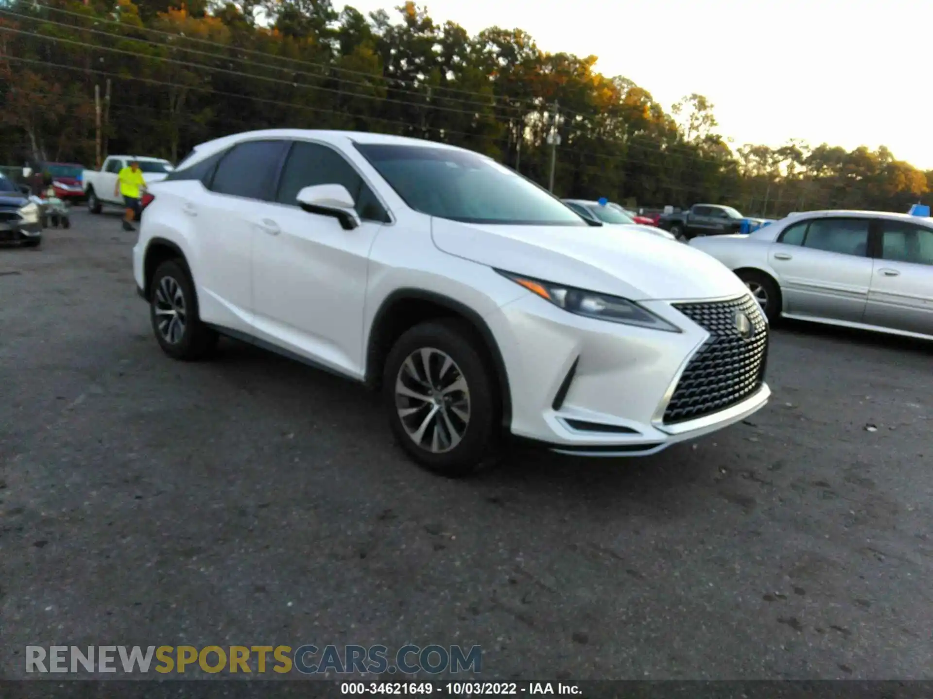 1 fotografías del automóvil dañado 2T2AZMAA3MC183782 LEXUS RX 2021