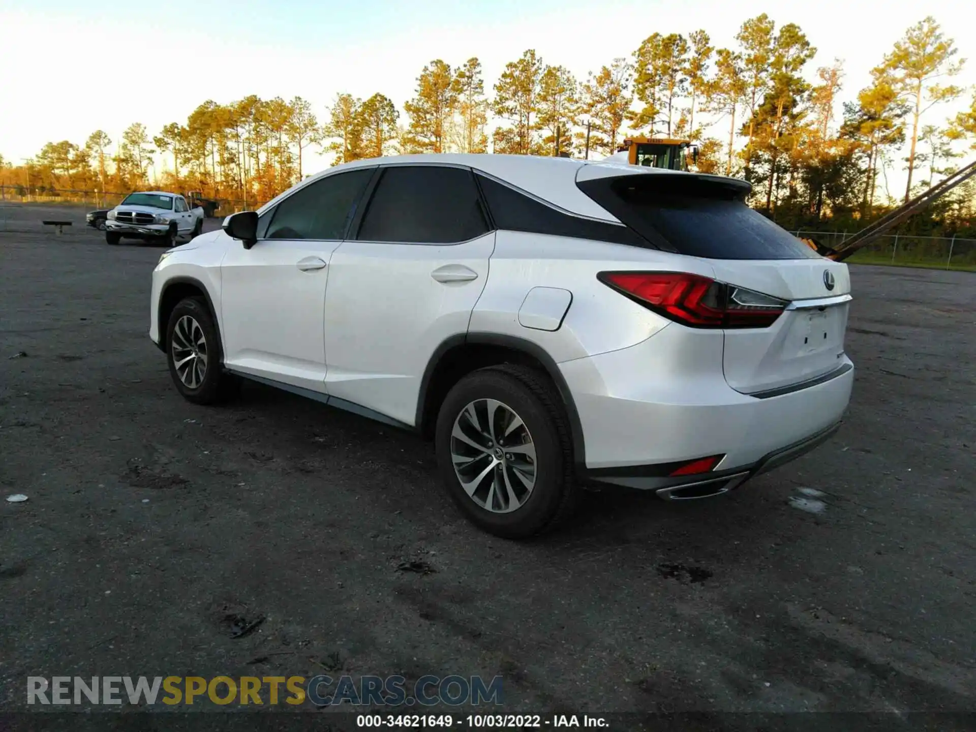 3 fotografías del automóvil dañado 2T2AZMAA3MC183782 LEXUS RX 2021