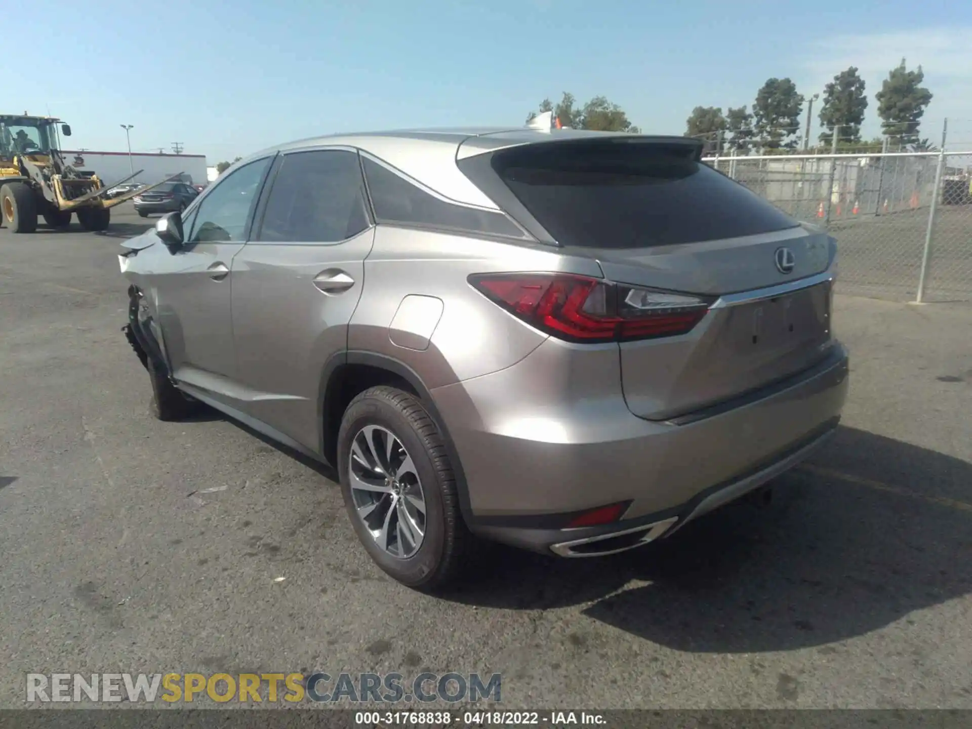 3 Photograph of a damaged car 2T2AZMDA2MC286073 LEXUS RX 2021