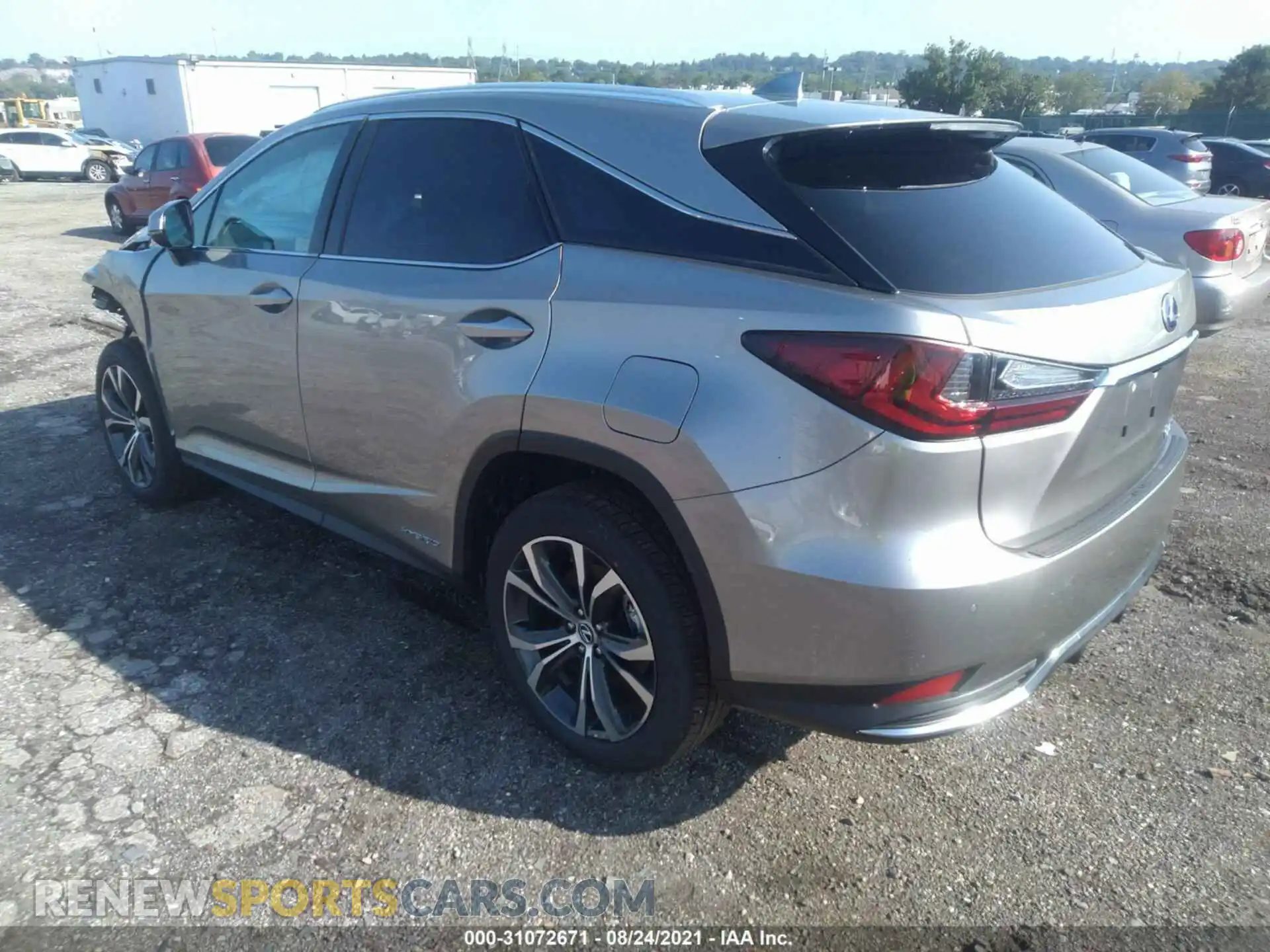 3 Photograph of a damaged car 2T2HGMDA7MC068456 LEXUS RX 2021