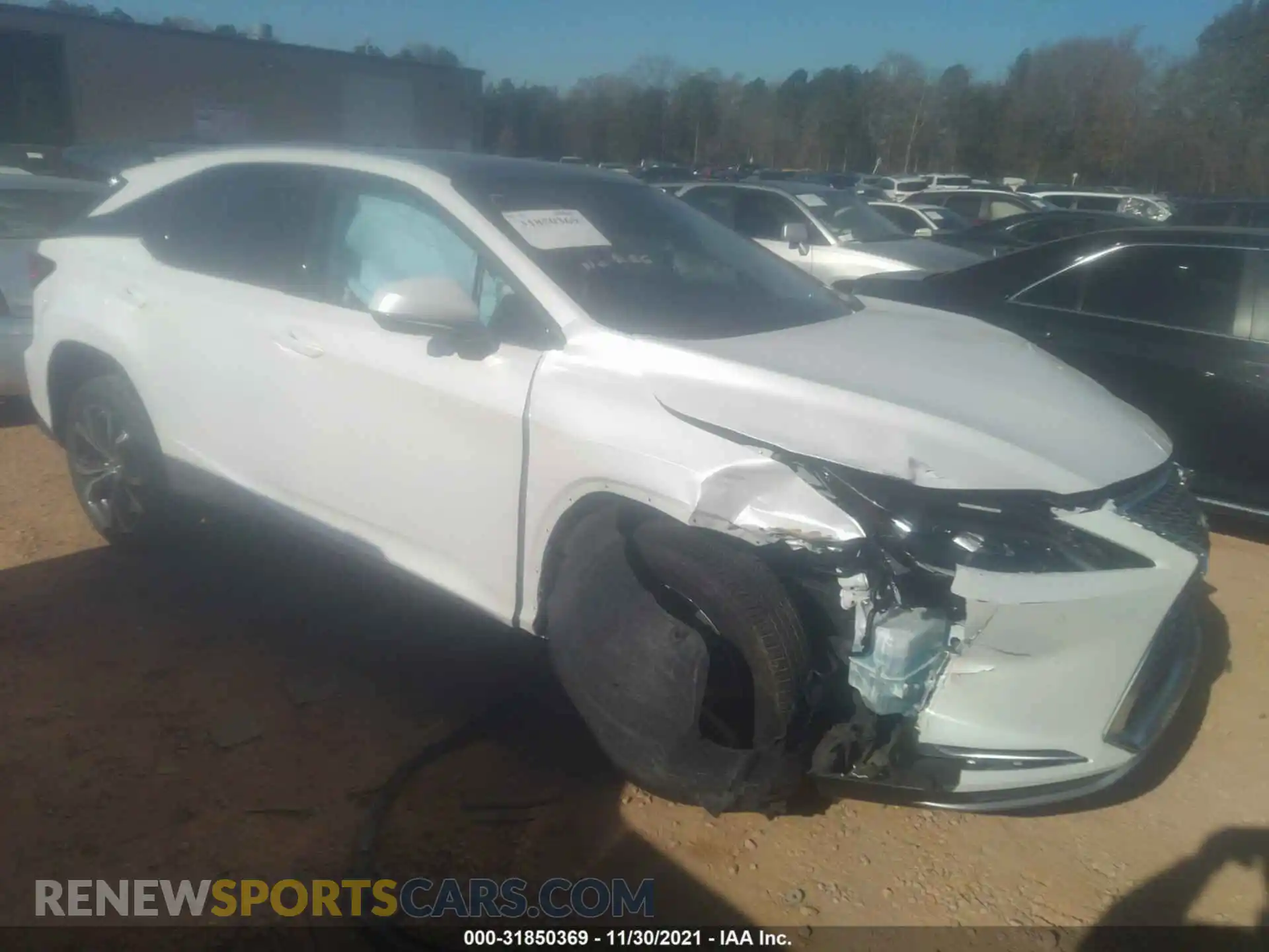 1 Photograph of a damaged car 2T2HGMDA9MC069897 LEXUS RX 2021