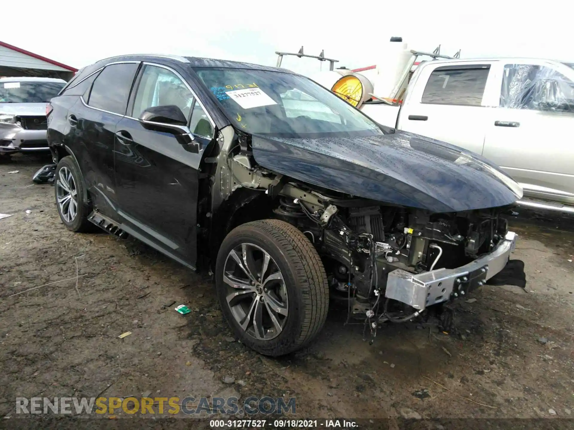 1 Photograph of a damaged car 2T2HZMAA6MC204882 LEXUS RX 2021