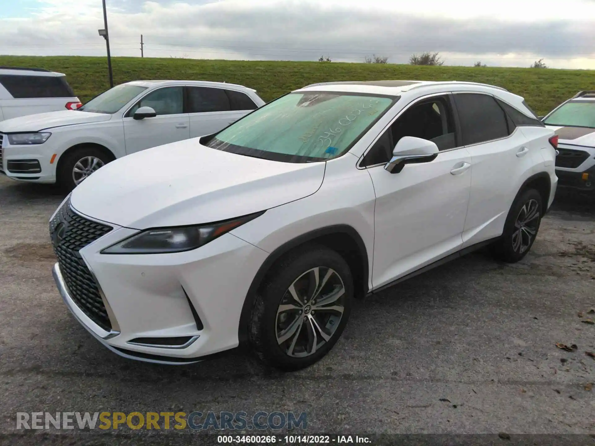 2 Фотография поврежденного автомобиля 2T2HZMAA8MC184747 LEXUS RX 2021