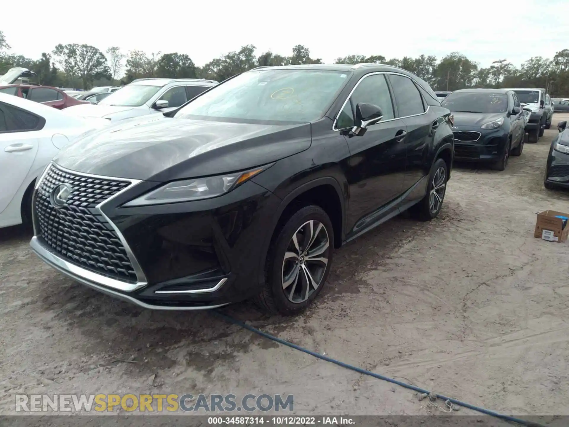 2 Photograph of a damaged car 2T2HZMAA9MC194607 LEXUS RX 2021